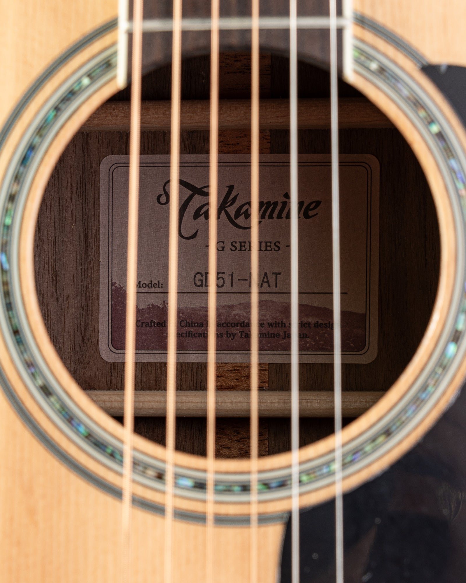 B-STOCK Takamine GD51 Acoustic Guitar - Natural