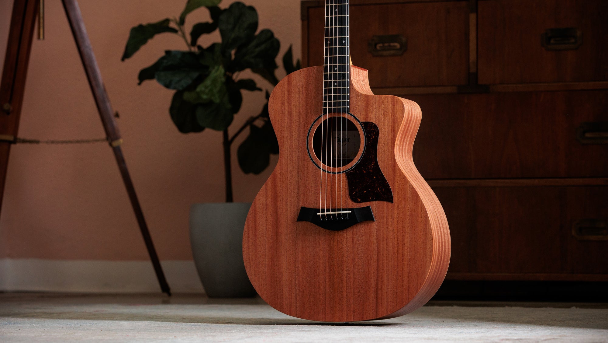 Taylor 24ce Mahogany Acoustic Electric Guitar - Natural