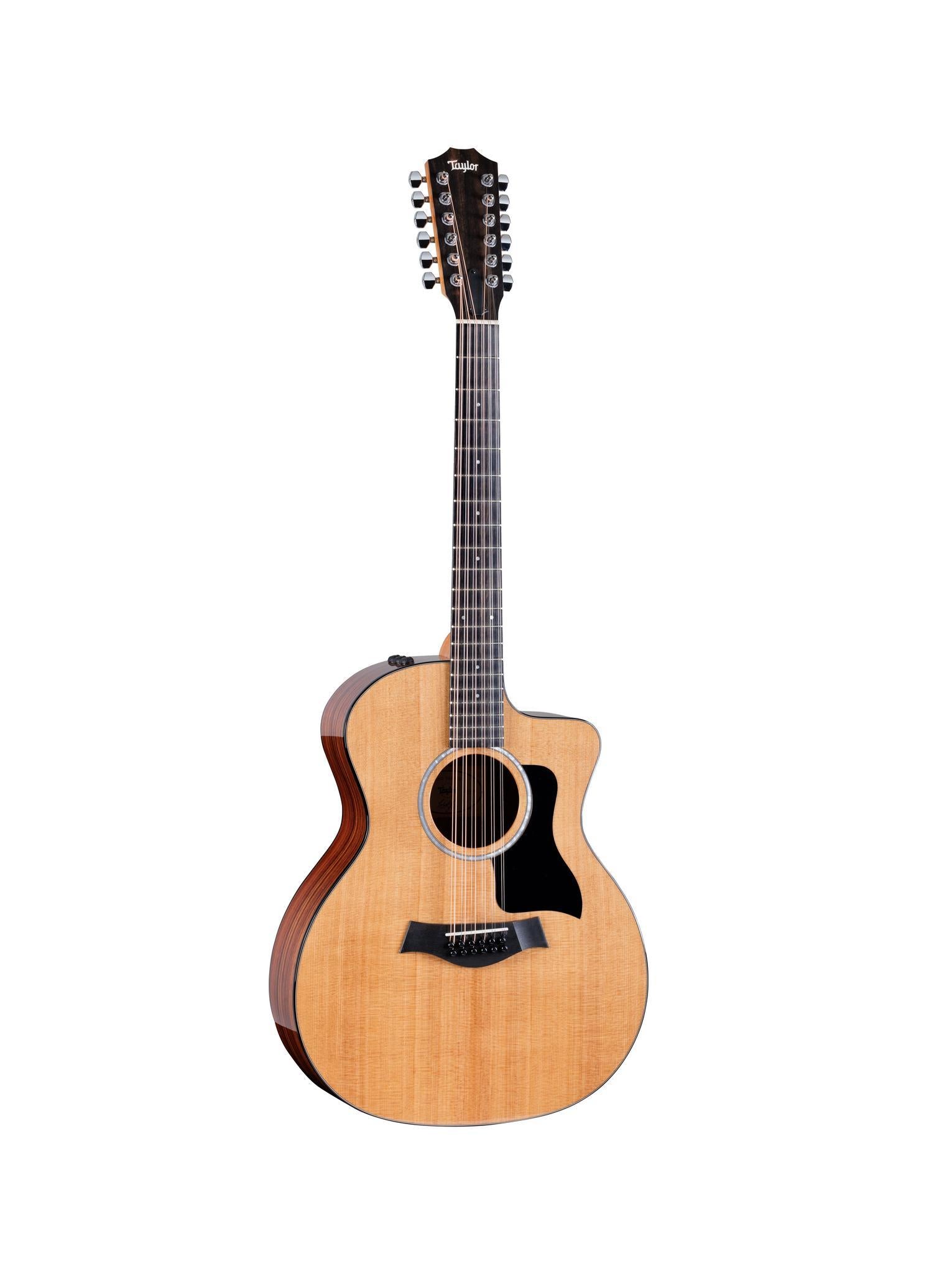 Taylor 254ce Plus Spruce 12 String Acoustic Electric Guitar - Natural