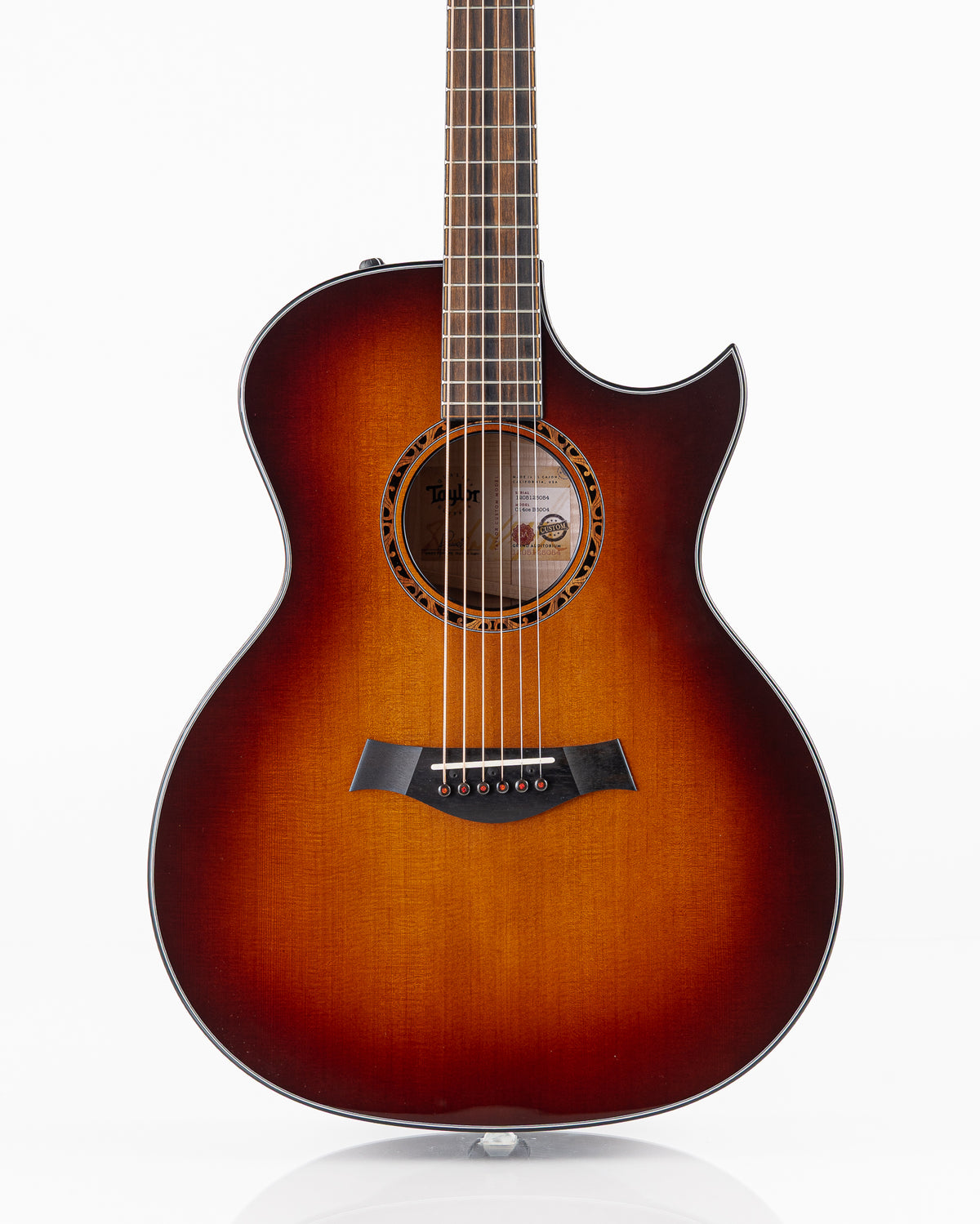Taylor Catch Custom No.4 Limited Edition C14ce B5004 Grand Auditorium Acoustic Electric Guitar - Shaded Edgeburst Top