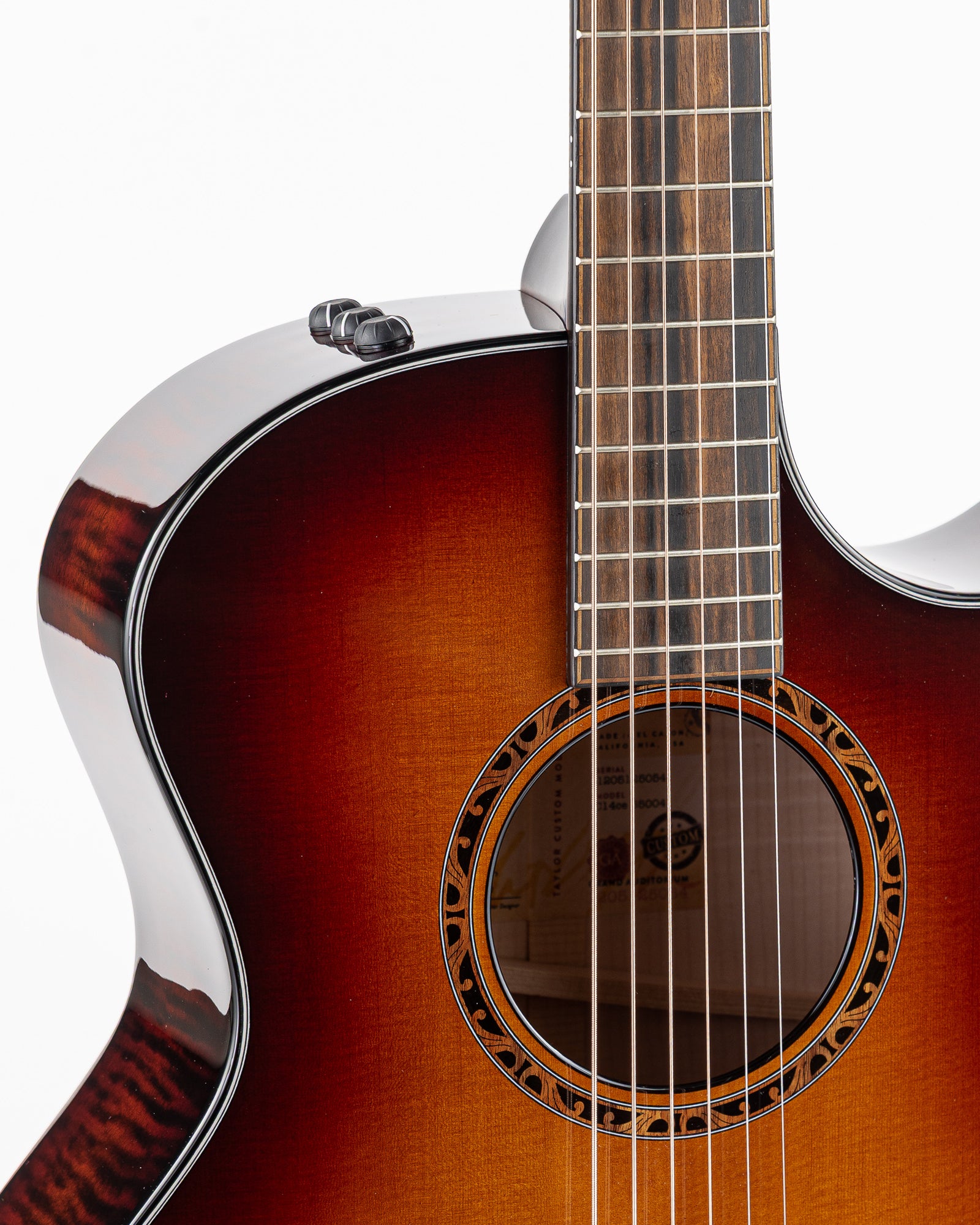 Taylor Catch Custom No.4 Limited Edition C14ce B5004 Grand Auditorium Acoustic Electric Guitar - Shaded Edgeburst Top