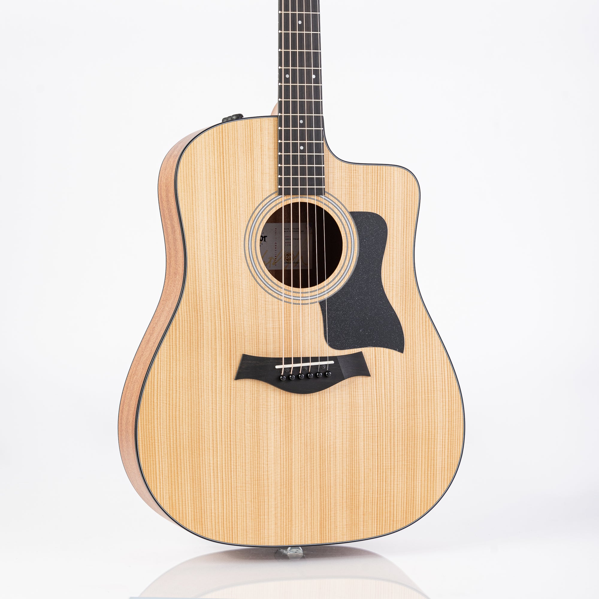 Taylor 110CE Dreadnought Acoustic Electric Guitar- Natural W/Bag