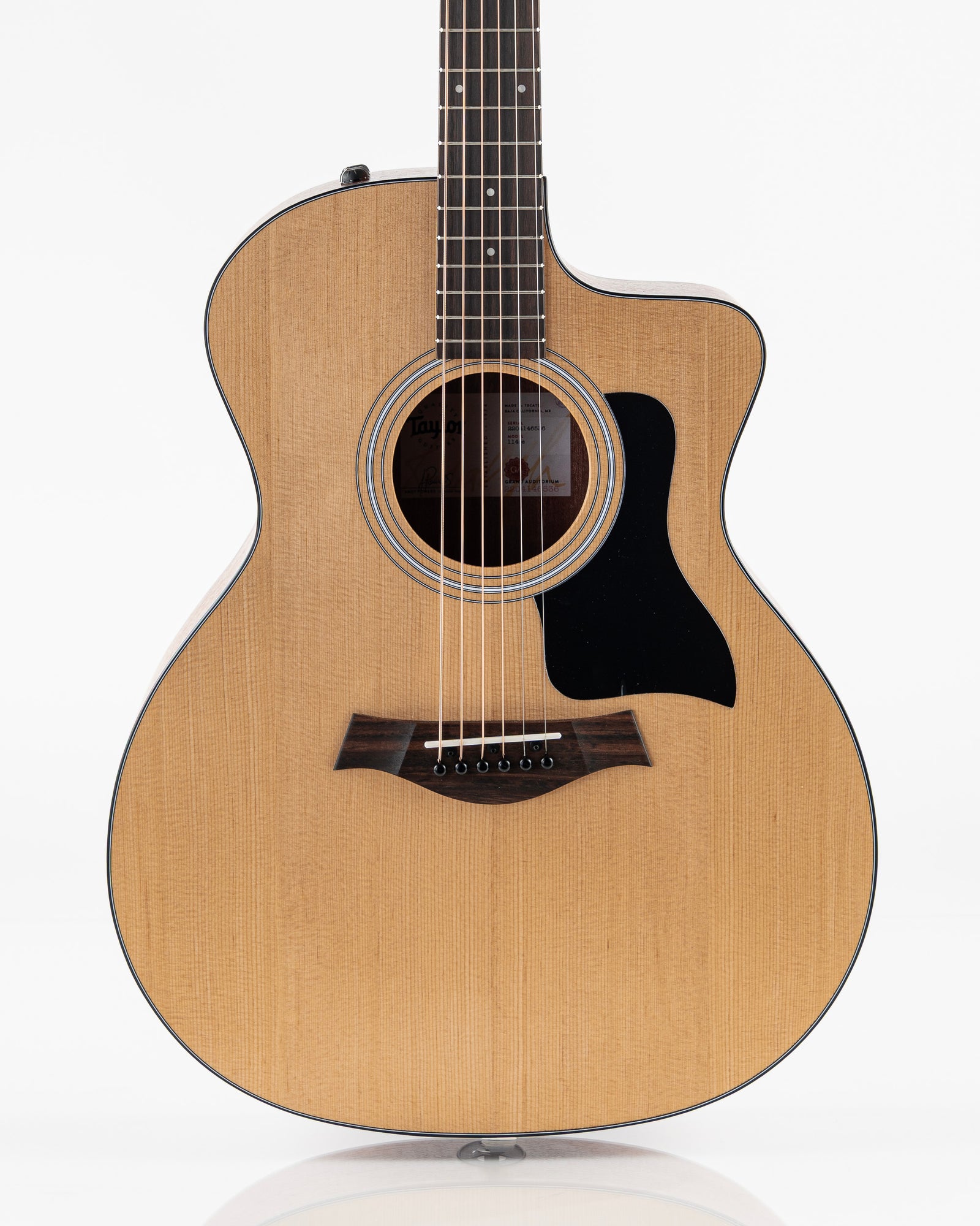 Taylor 114ce Grand Auditorium Acoustic Electric Guitar - Natural
