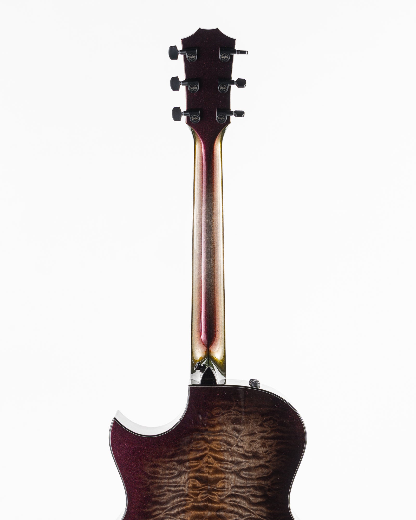 Taylor 2025 Catch Custom #26 Limited Edition C14ce Grand Auditorium Acoustic Electric Guitar - Cranberry Silver Supernova