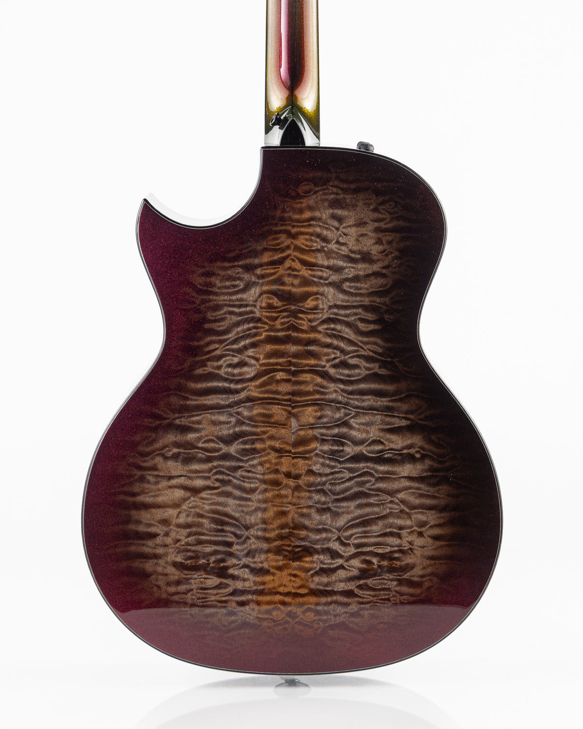 Taylor 2025 Catch Custom #26 Limited Edition C14ce Grand Auditorium Acoustic Electric Guitar - Cranberry Silver Supernova