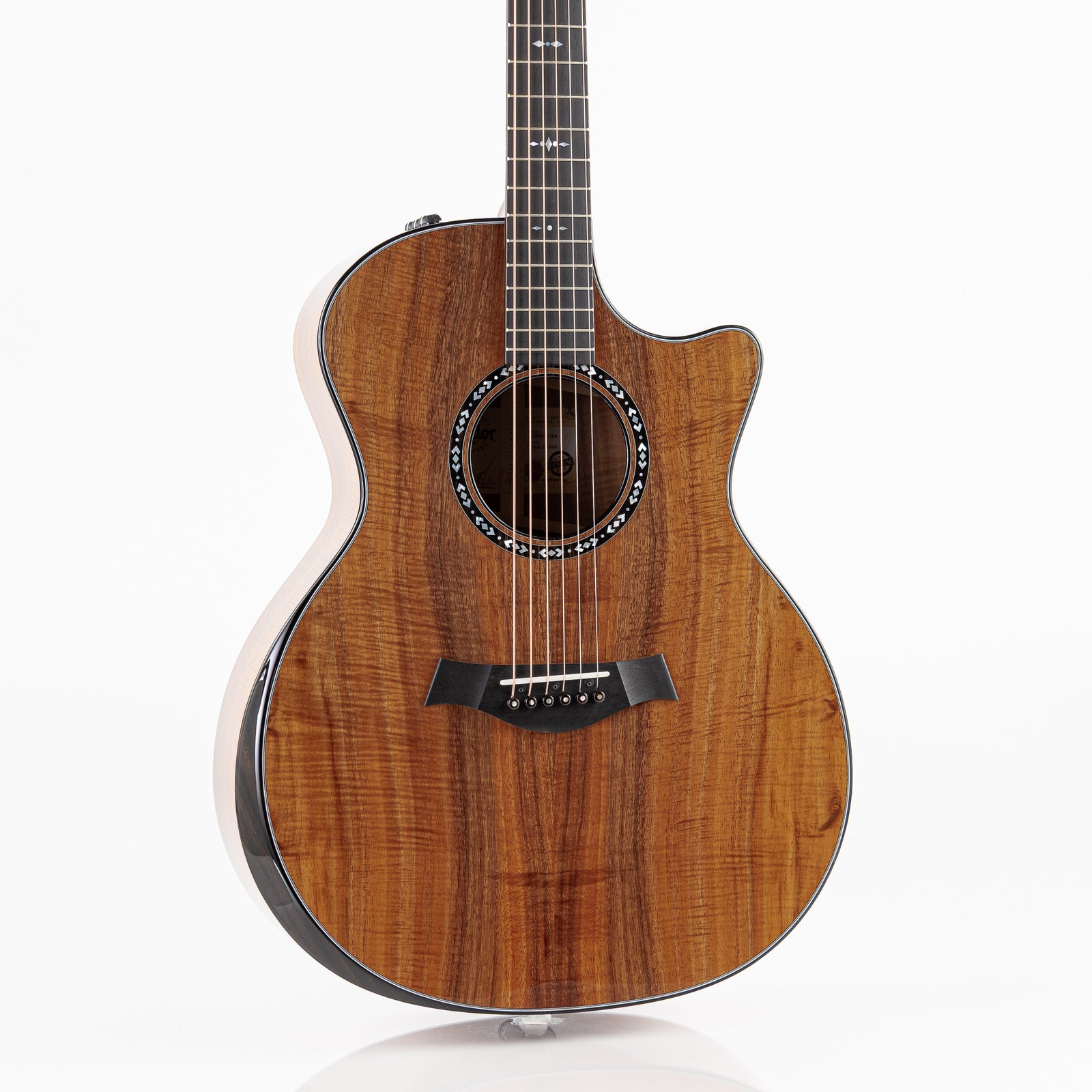 Taylor 2025 Catch Custom #43 Limited Edition C24ce Grand Auditorium Acoustic Electric Guitar - Figured AA Grade Hawaiian Koa