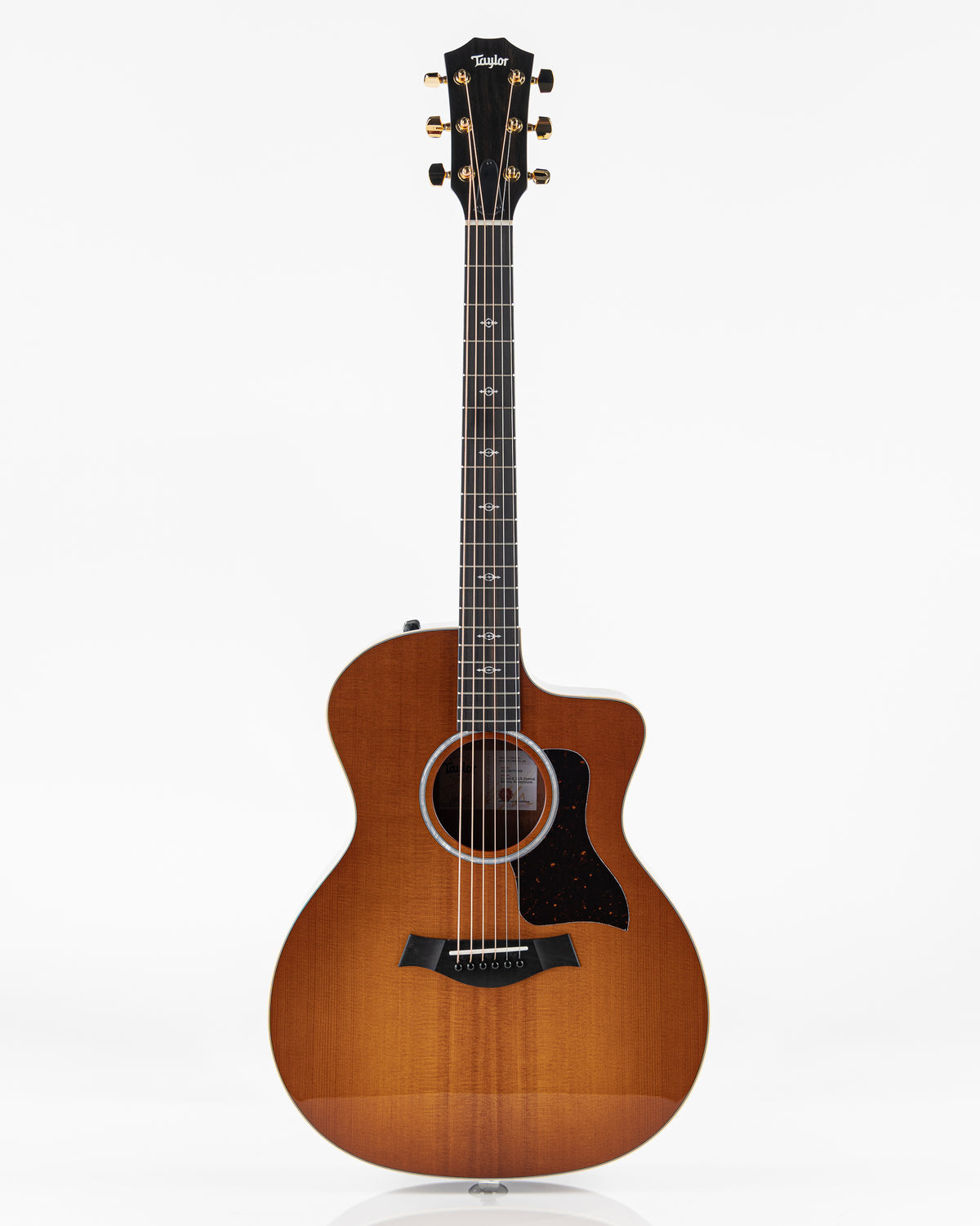 Taylor 214ce-K DLX Special Edition Grand Auditorium Acoustic Electric Guitar - Honeyburst