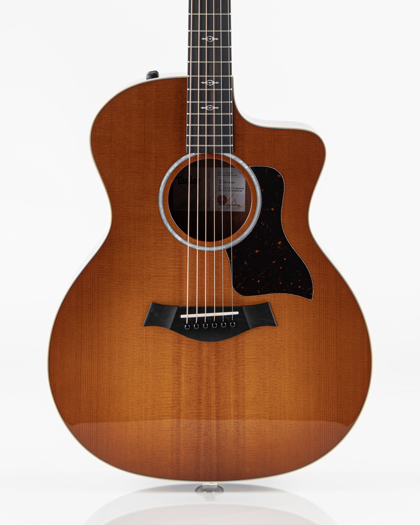 Taylor 214ce-K DLX Special Edition Grand Auditorium Acoustic Electric Guitar - Honeyburst