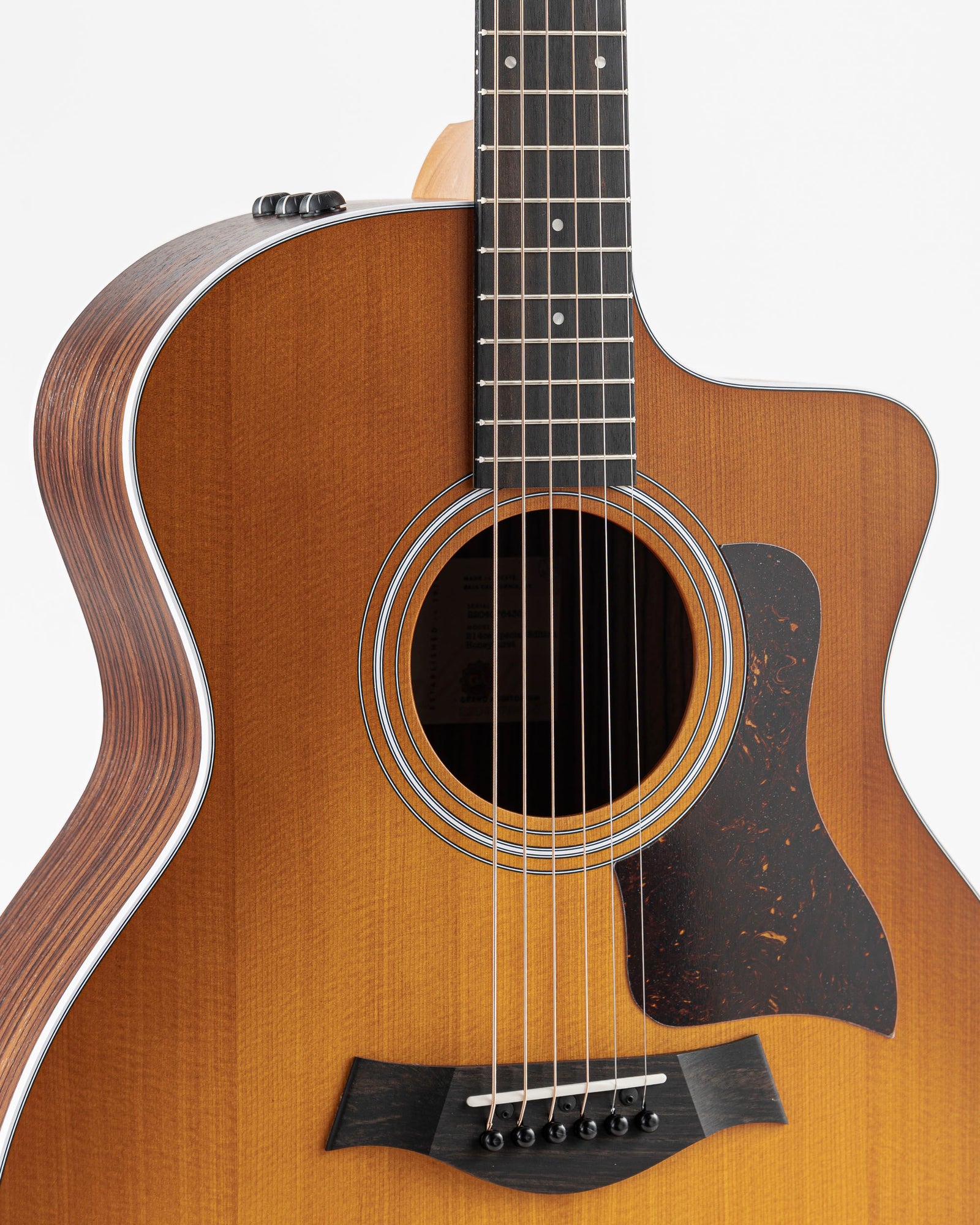 Taylor 214ce Special Edition Grand Auditorium Acoustic Electric Guitar - Honeyburst