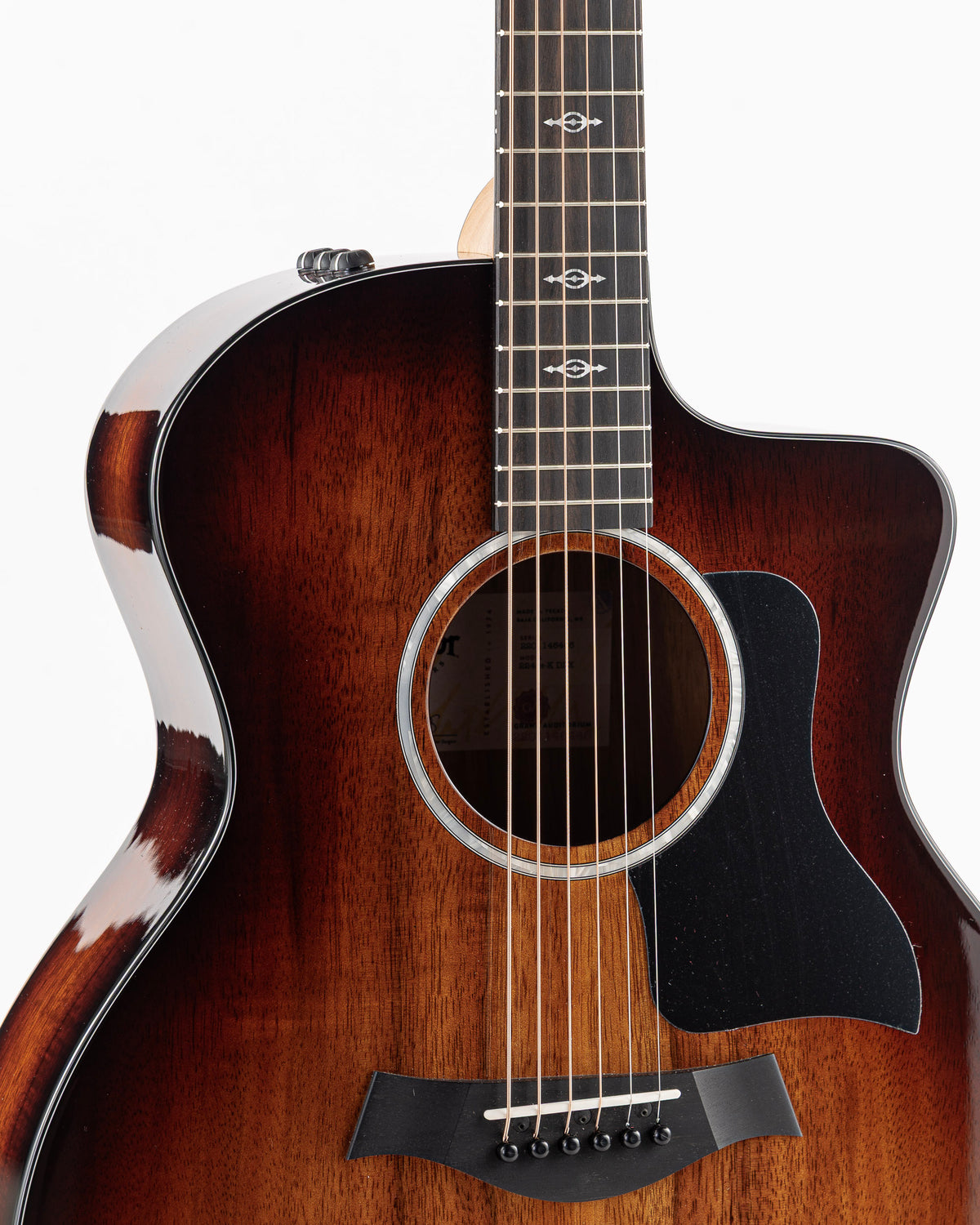 Taylor 224ce-K DLX Grand Auditorium Acoustic Electric Guitar- Hawaiian Koa