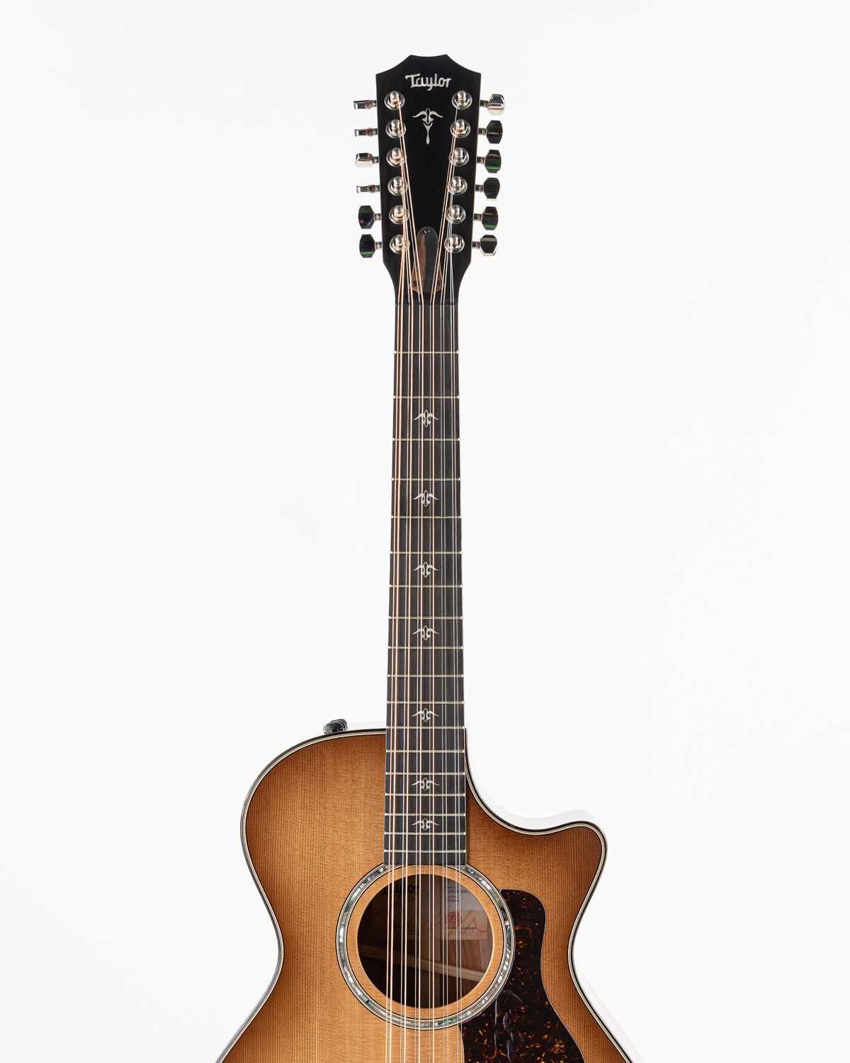 Taylor 552ce Compact 12 String Acoustic Electric Guitar - Urban Ironbark