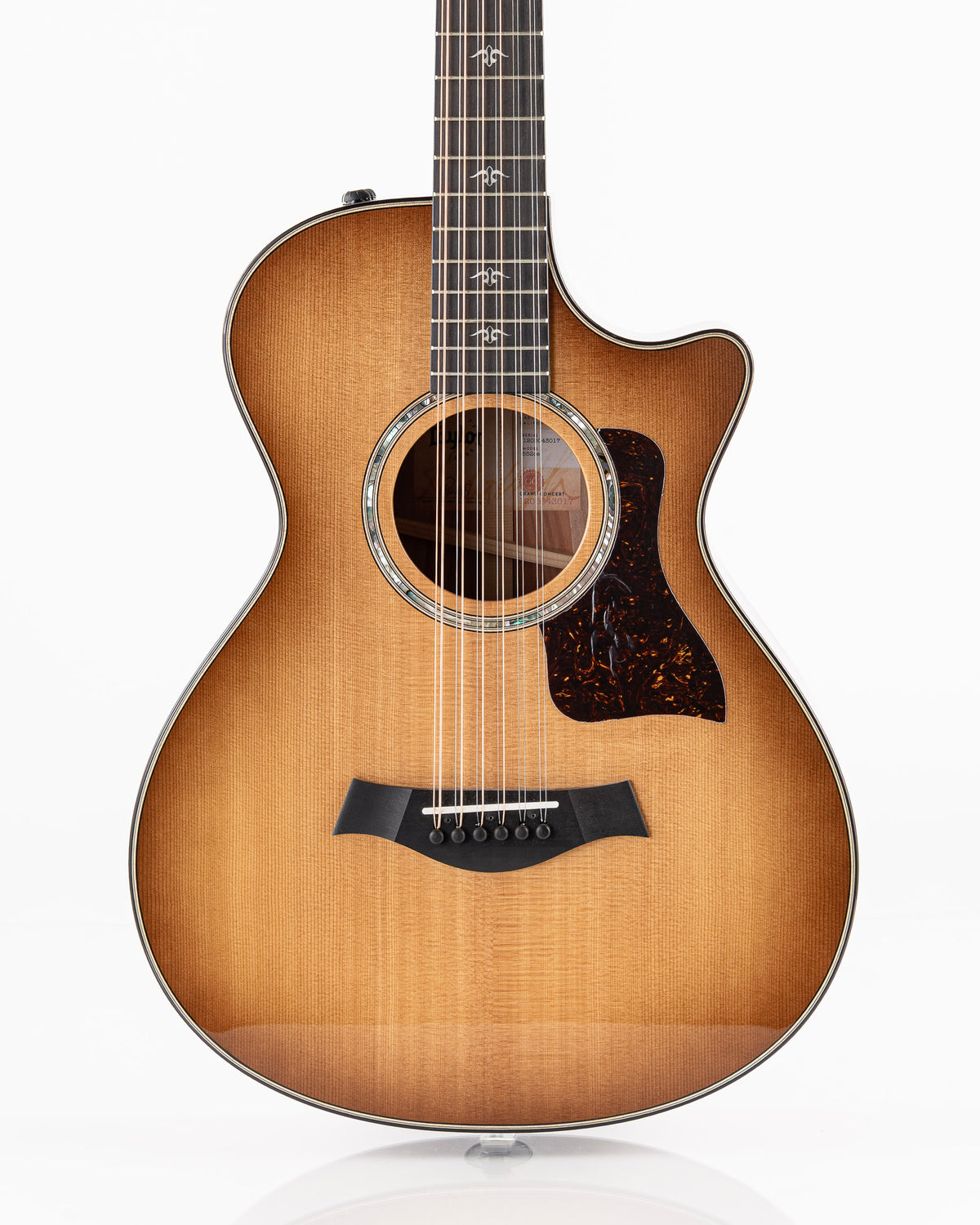 Taylor 552ce Compact 12 String Acoustic Electric Guitar - Urban Ironbark