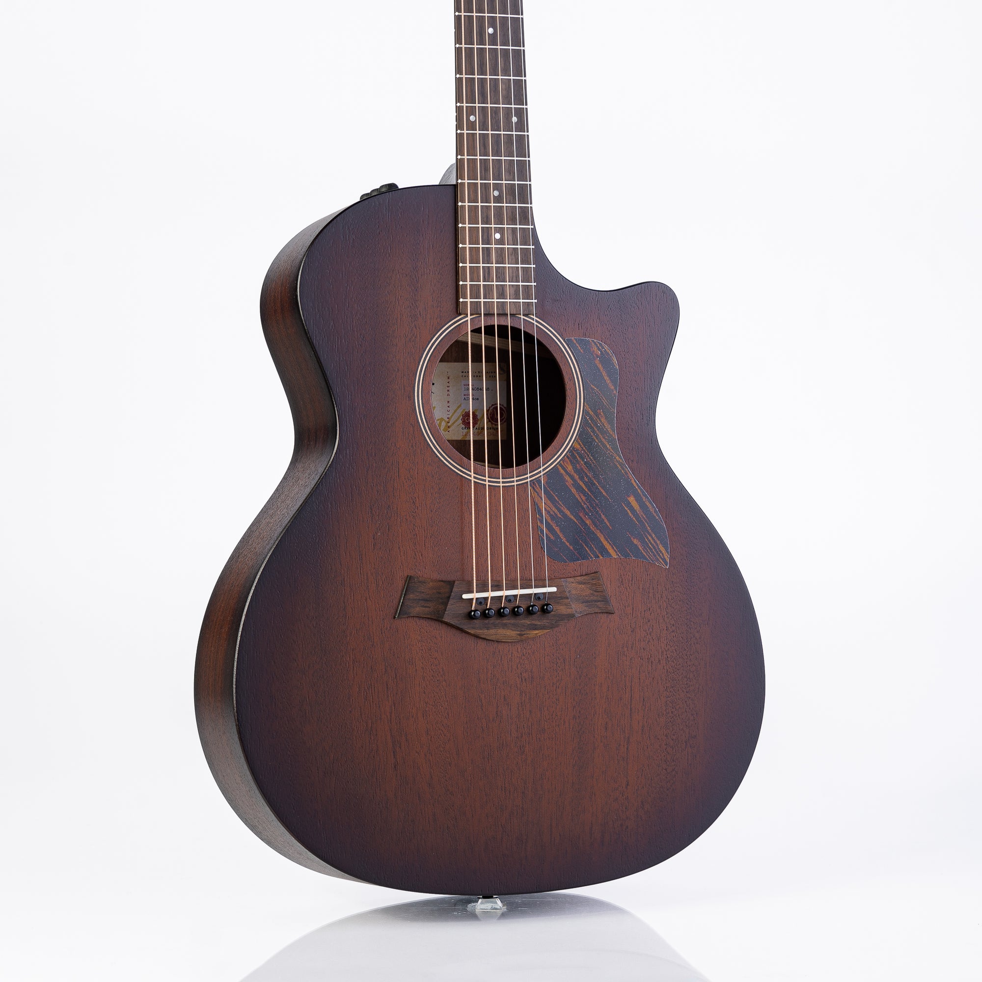 Taylor AD24ce Grand Auditorium Acoustic Electric Guitar- Neo-Tropical Mahogany with Aerocase