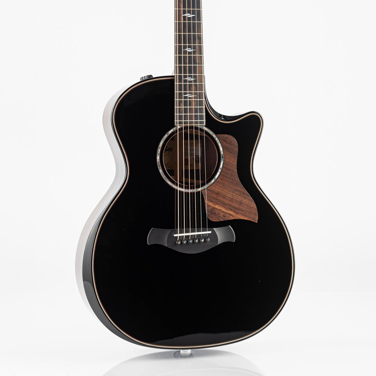 Taylor Builder&#39;s Edition 814ce Acoustic Electric Guitar - Blacktop