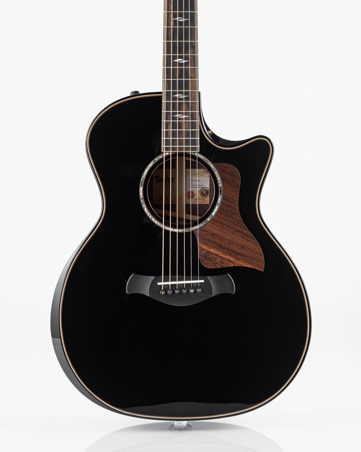Taylor Builder's Edition 814ce Acoustic Electric Guitar - Blacktop