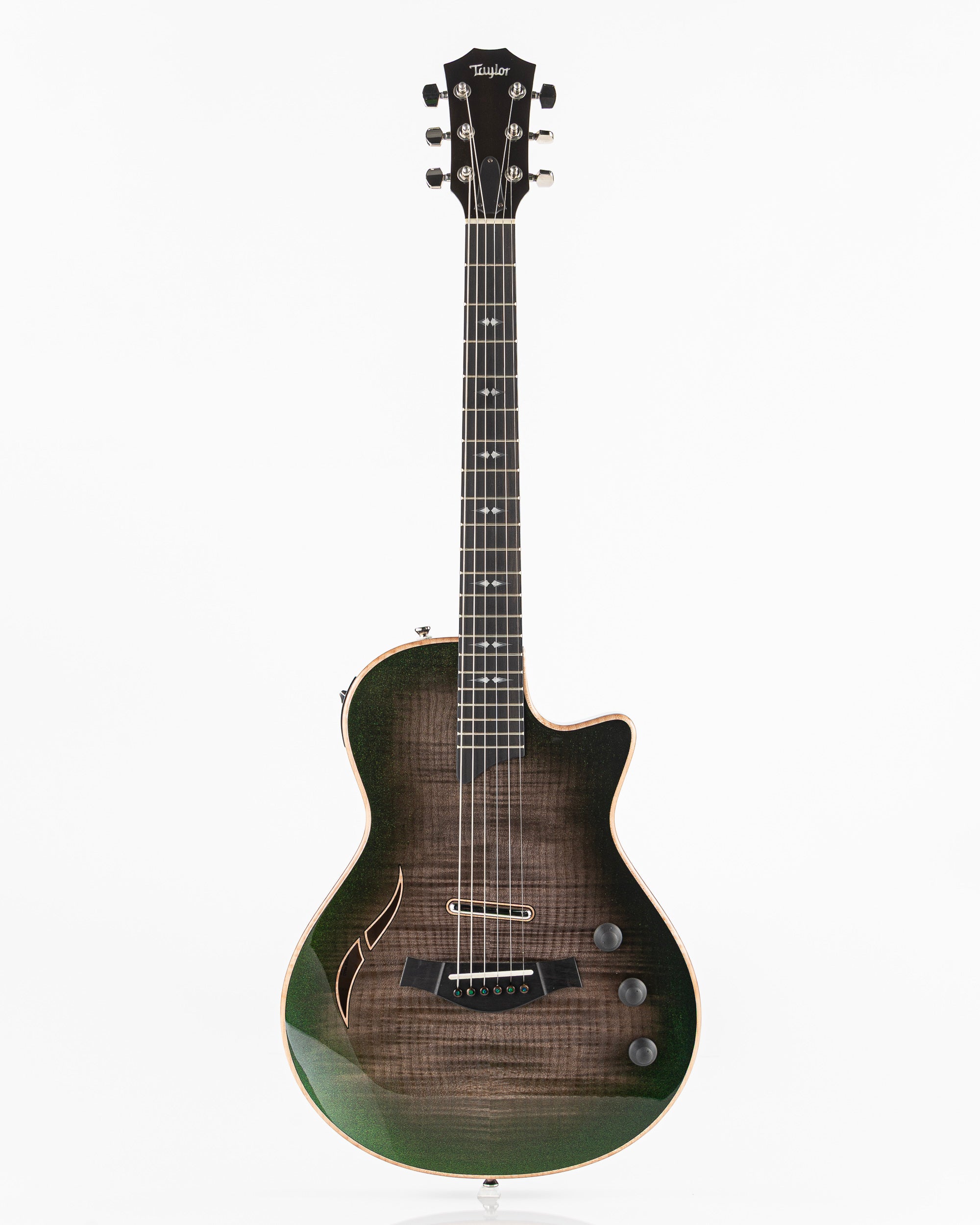 Taylor Catch Custom T5z Limited Edition Hybrid Electric-Acoustic Guitar - Watermelon Supernova