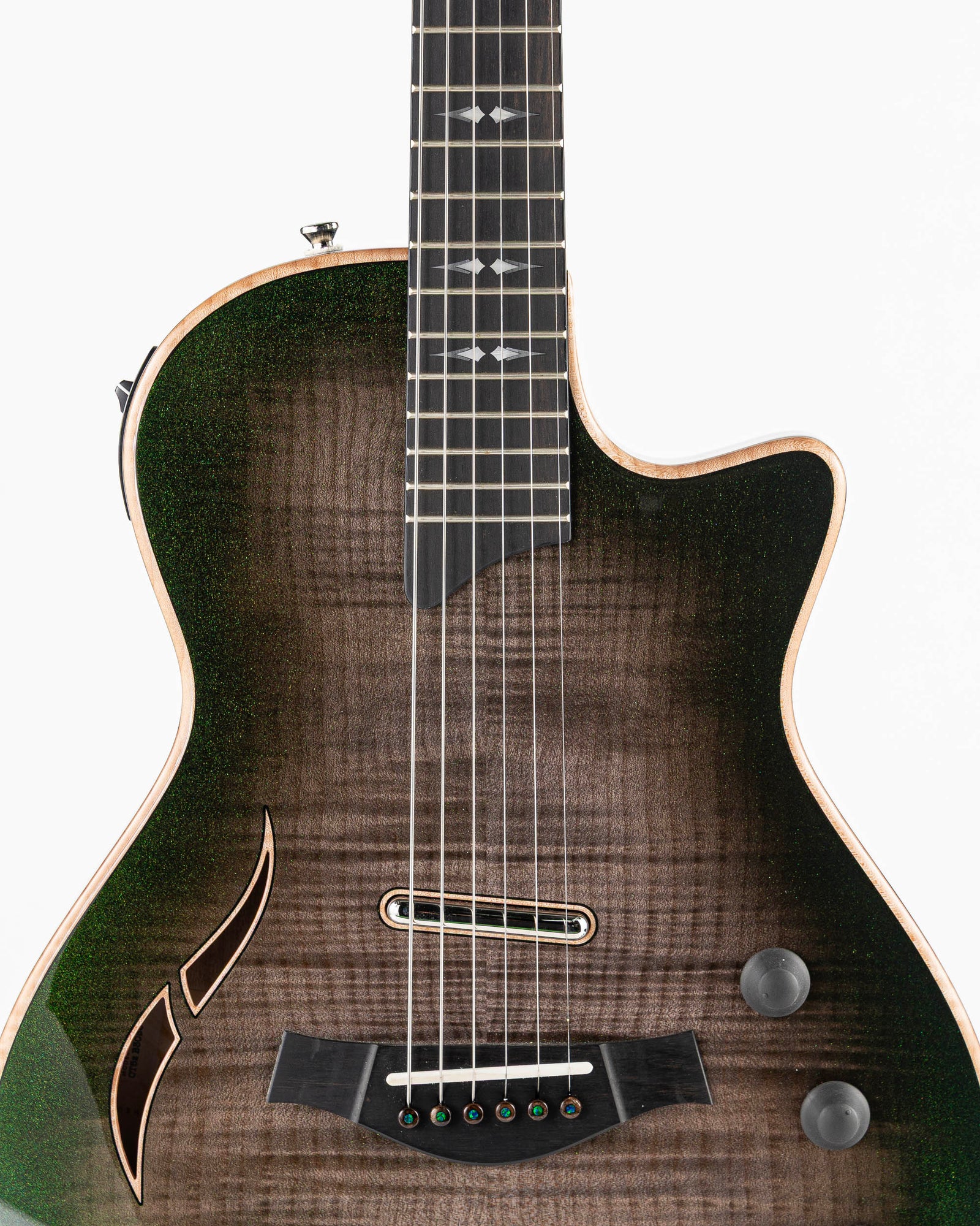 Taylor Catch Custom T5z Limited Edition Hybrid Electric-Acoustic Guitar - Watermelon Supernova