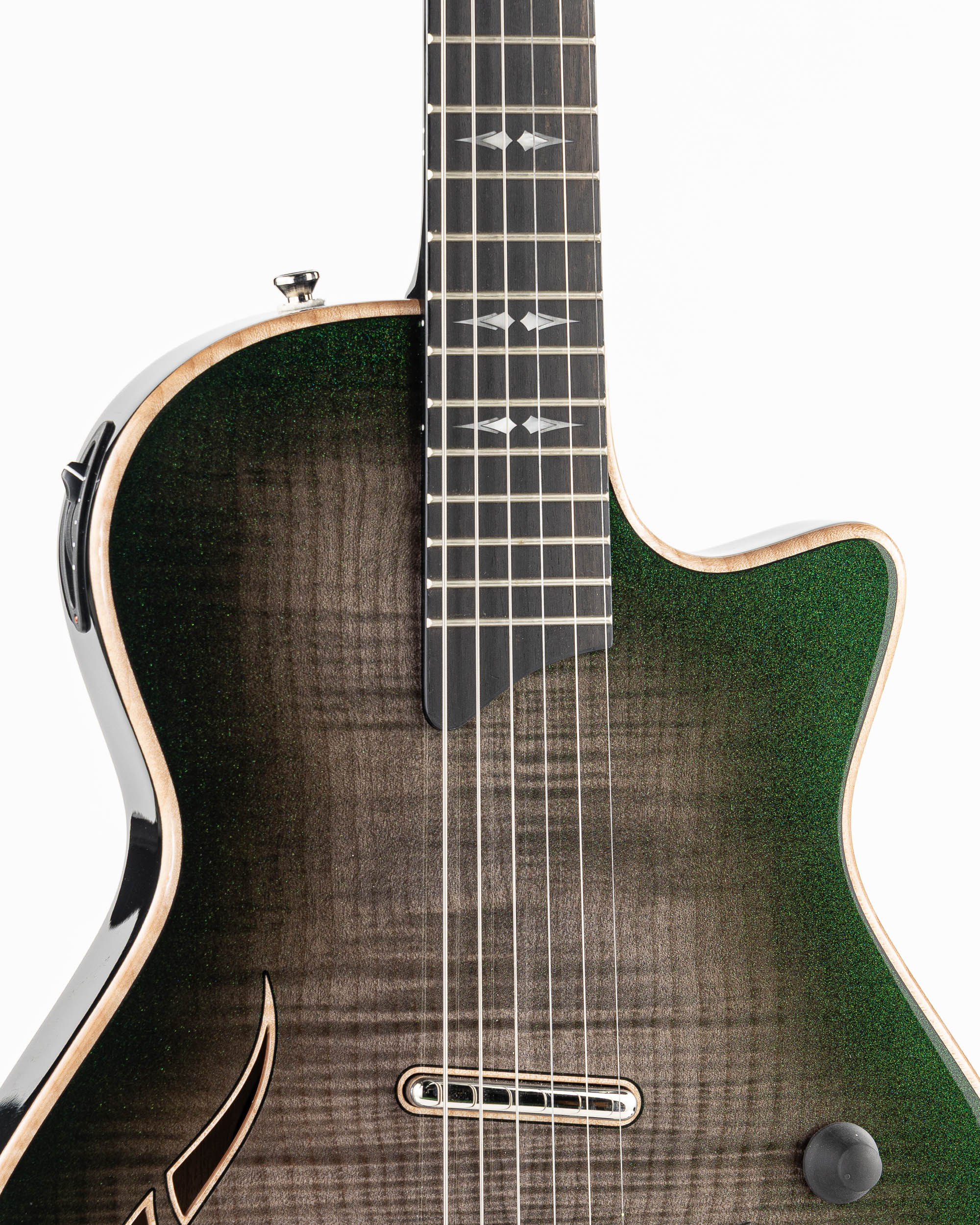 Taylor Catch Custom T5z Limited Edition Hybrid Electric-Acoustic Guitar - Watermelon Supernova