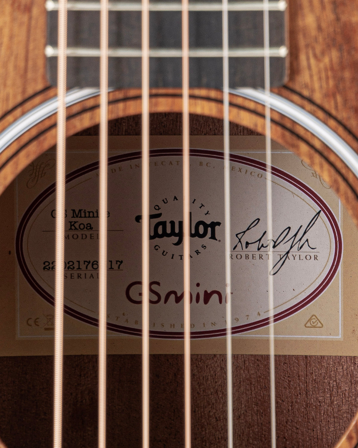 Taylor GS Mini-E Koa Acoustic Electric Guitar - Natural