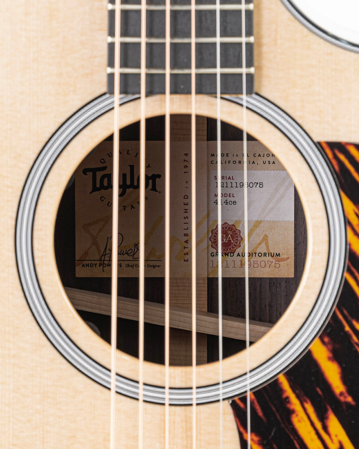 Taylor Next Generation 414ce Grand Auditorium Acoustic Electric Guitar - Natural