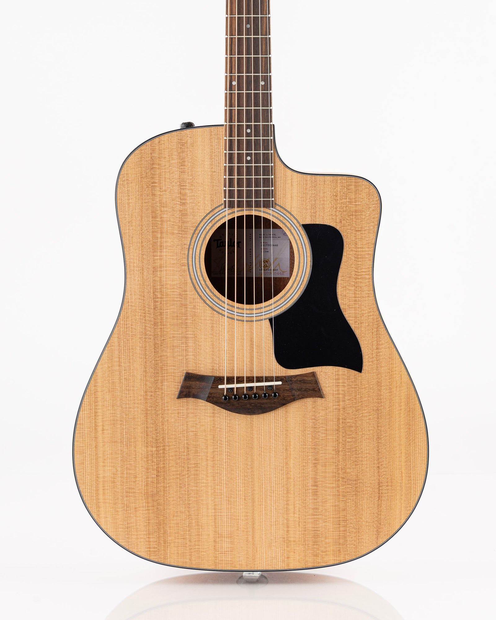 Taylor 110CE Dreadnought Acoustic Electric Guitar- Natural