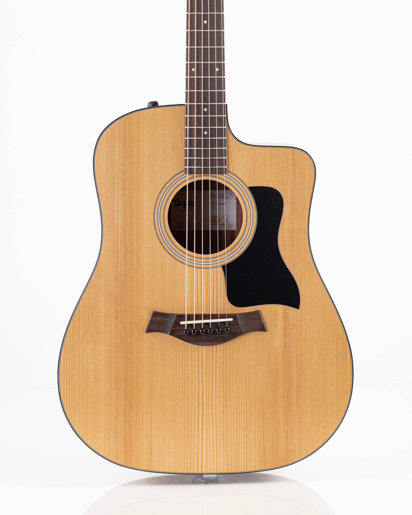 Taylor 110ce Dreadnought Acoustic Electric Guitar - Natural