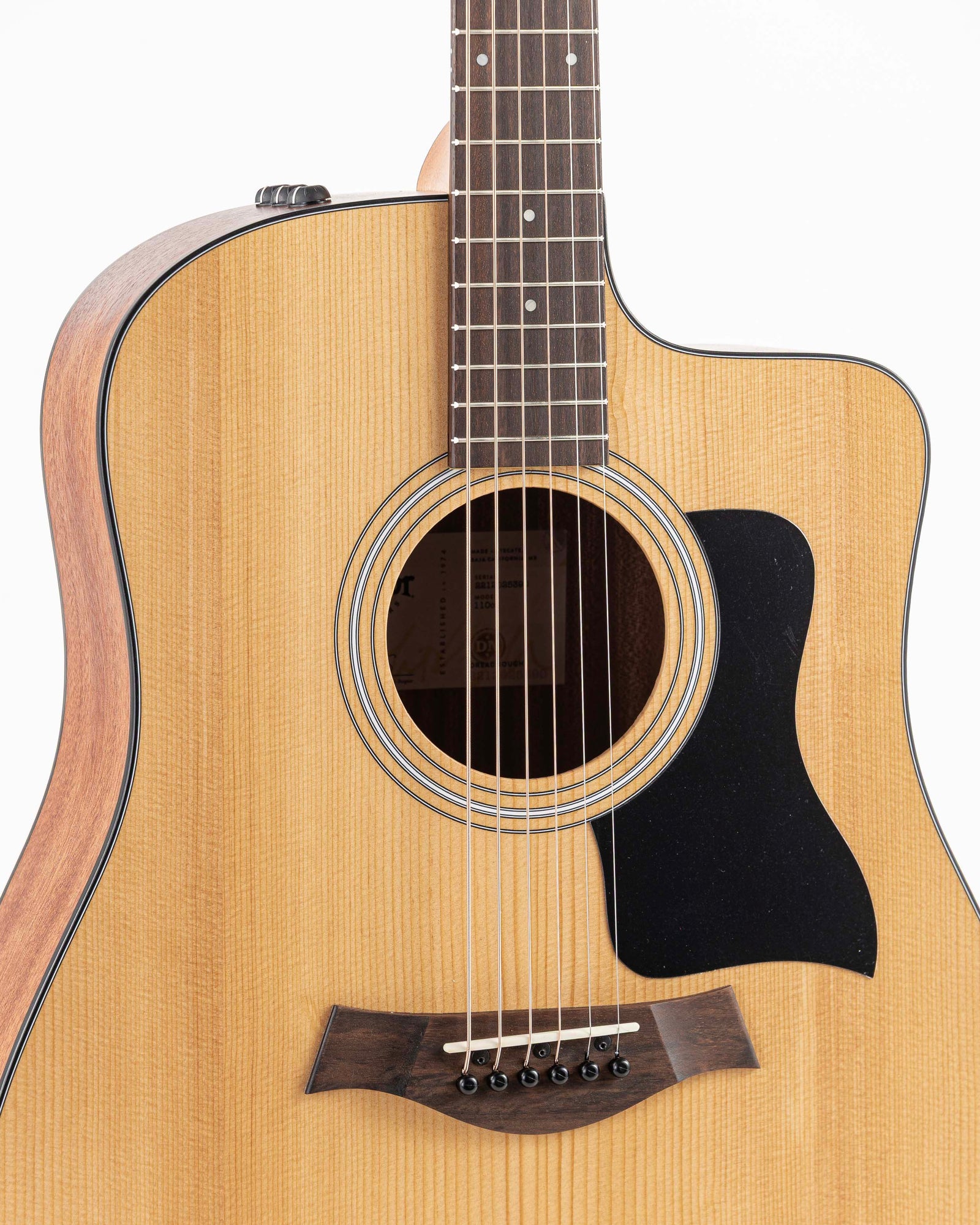 Taylor 110ce Dreadnought Acoustic Electric Guitar - Natural