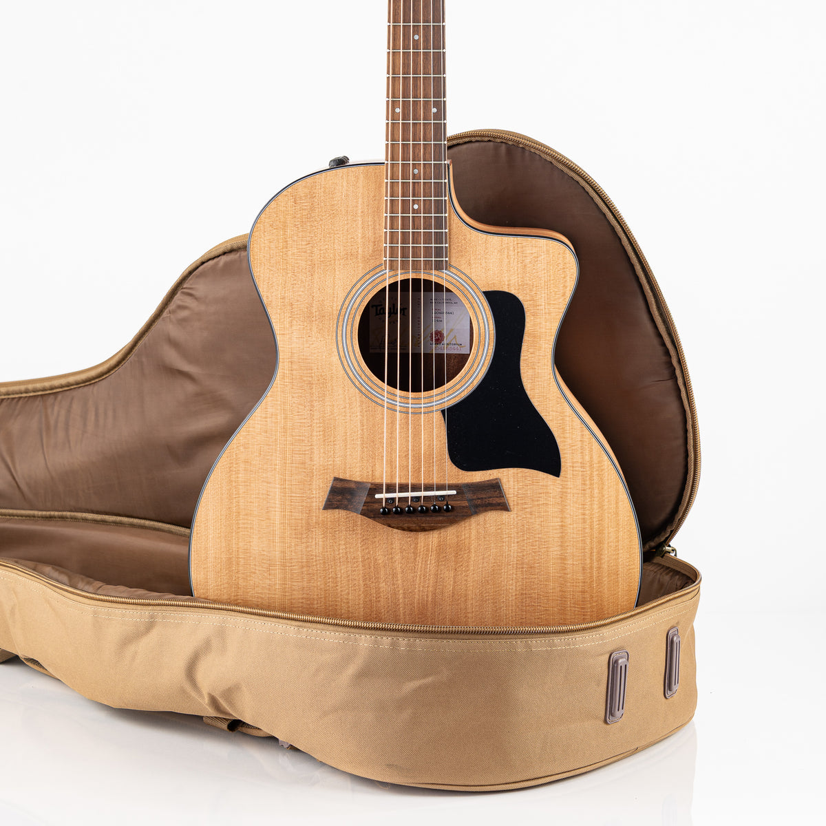Taylor 114ce-S Grand Auditorium Acoustic-Electric Guitar- Natural with Gig Bag