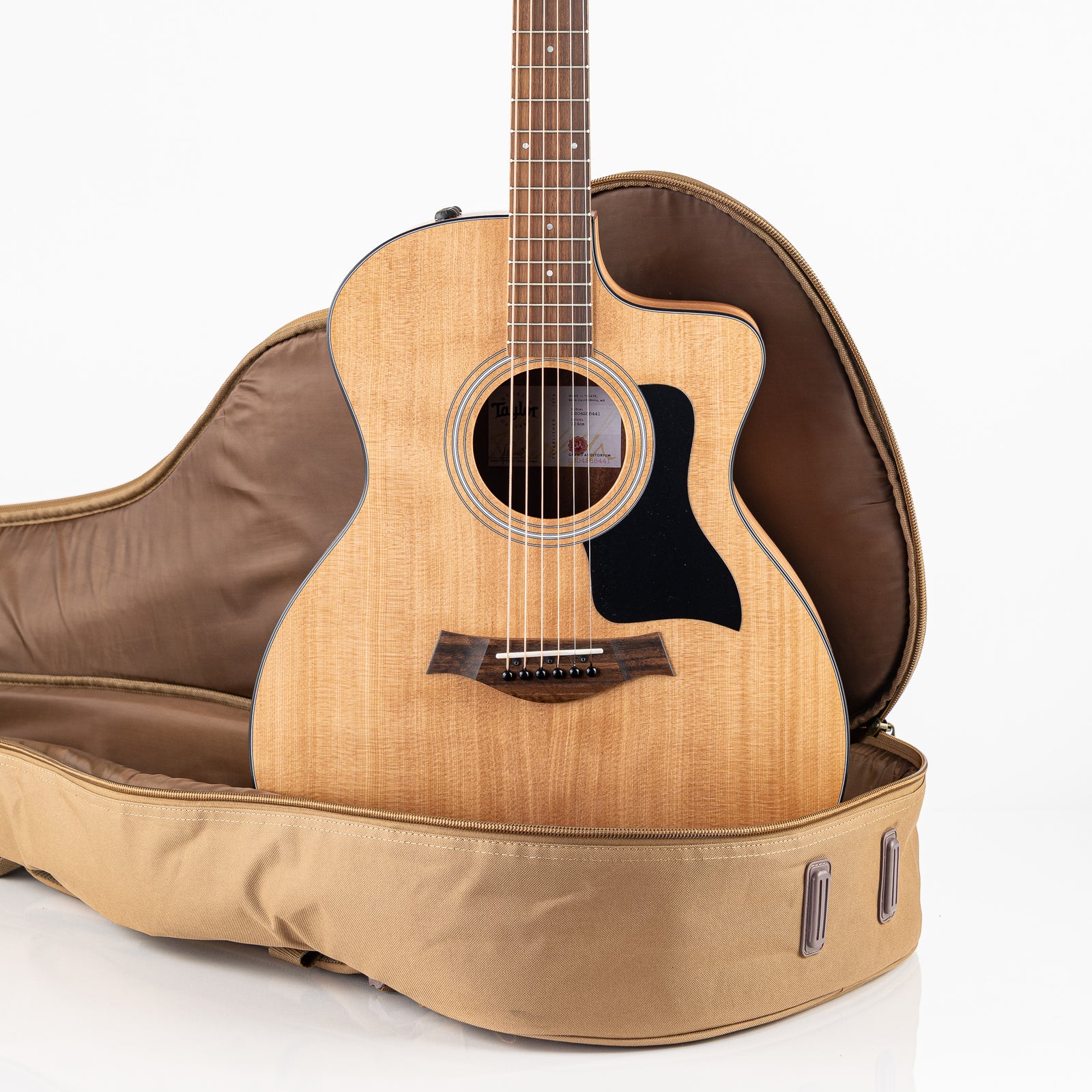 Taylor 114ce-S Grand Auditorium Acoustic-Electric Guitar- Natural with Gig Bag