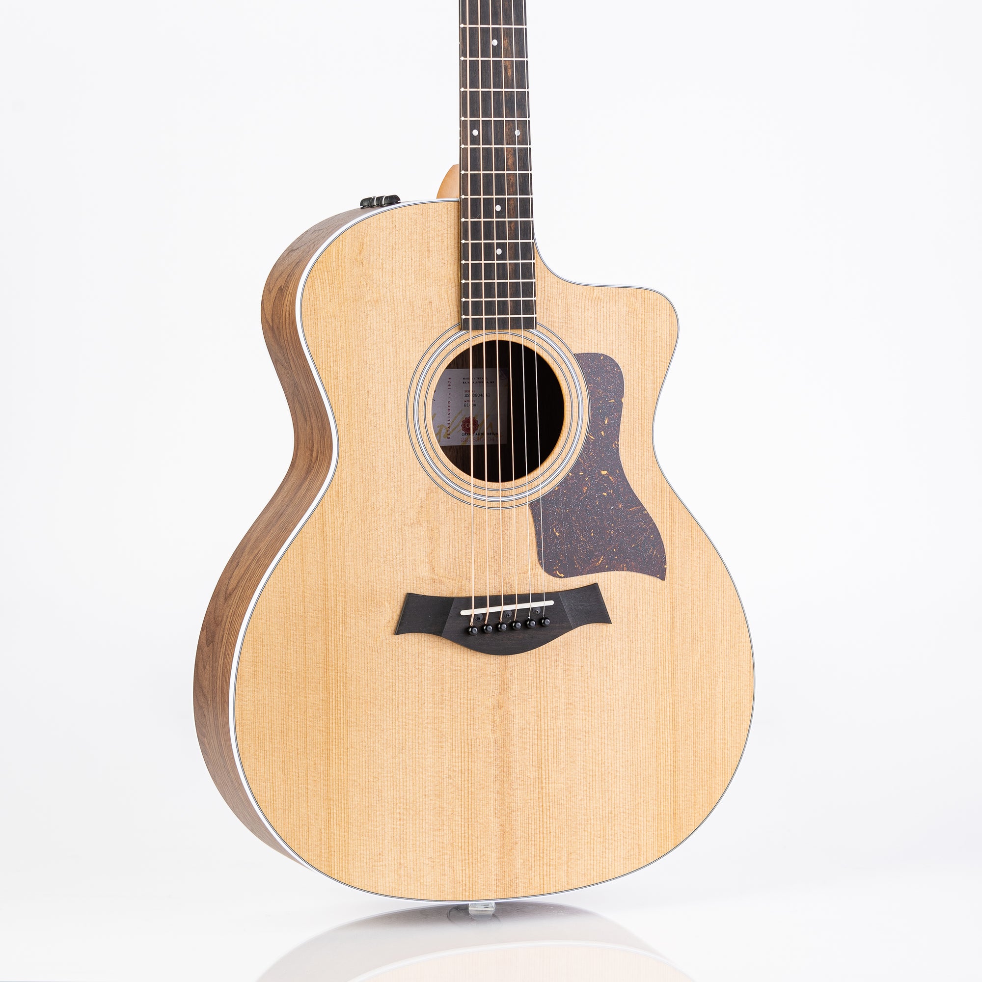 Taylor 214ce Grand Auditorium Acoustic-Electric Guitar- Natural W/Bag
