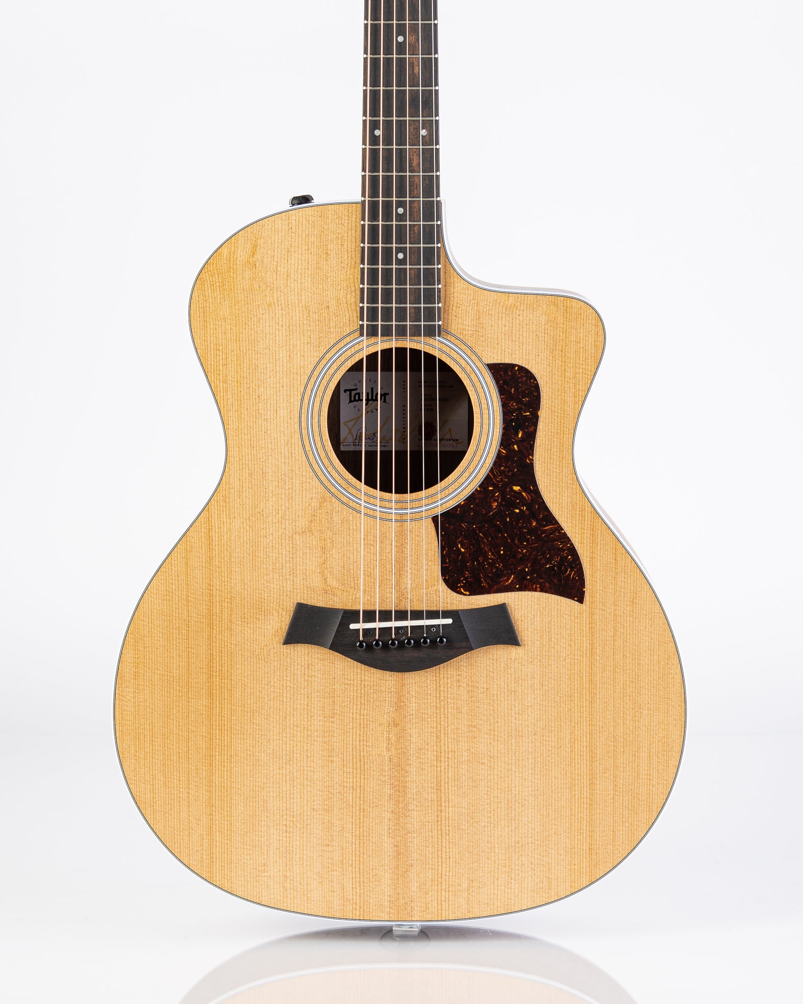 Taylor 214ce Grand Auditorium Acoustic-Electric Guitar- Natural W/Bag