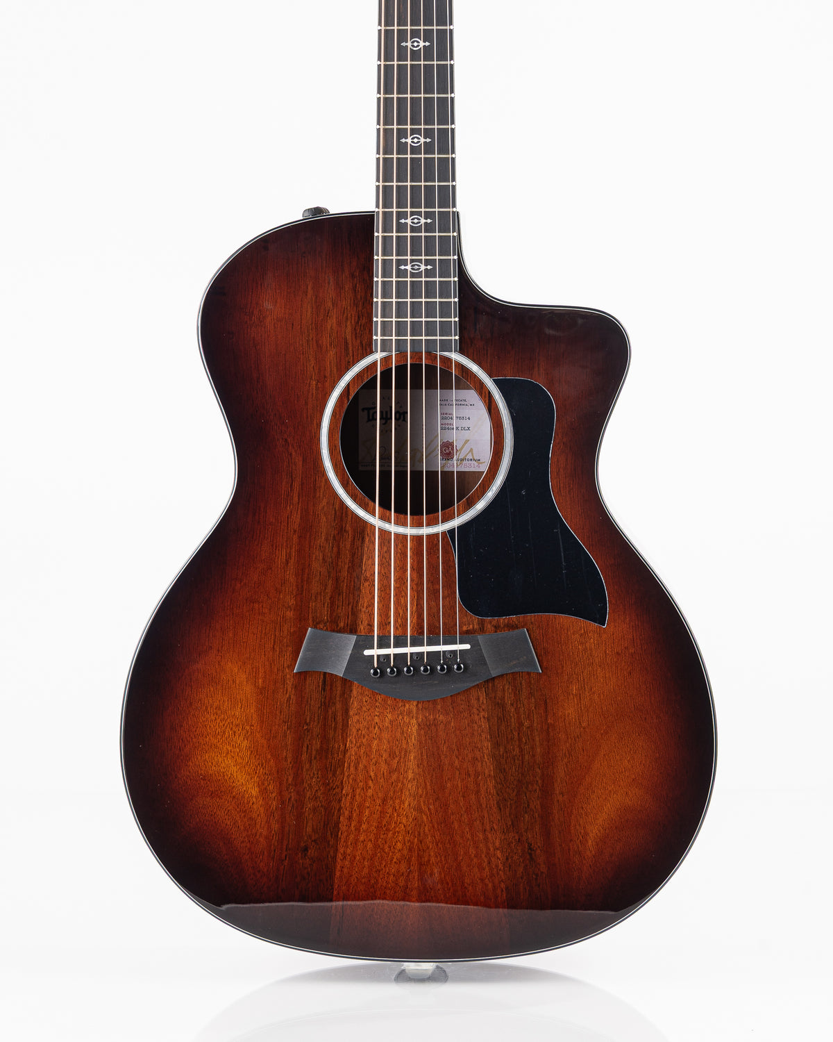 Taylor 224ce-K DLX Grand Auditorium Acoustic Electric Guitar- Hawaiian Koa with Hardshell Case