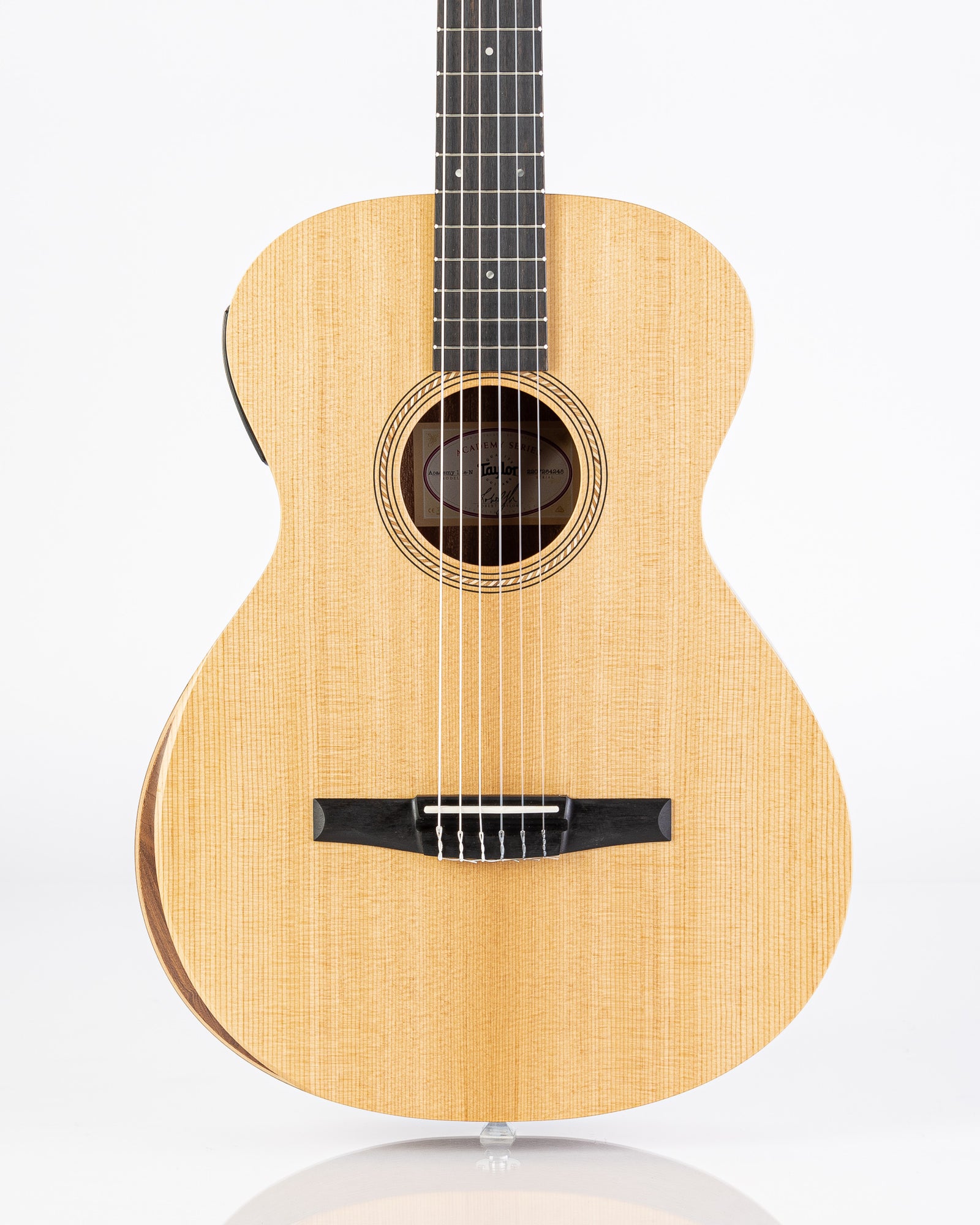 Taylor Academy 12e-N Nylon Acoustic Electric Guitar - Natural W/Bag