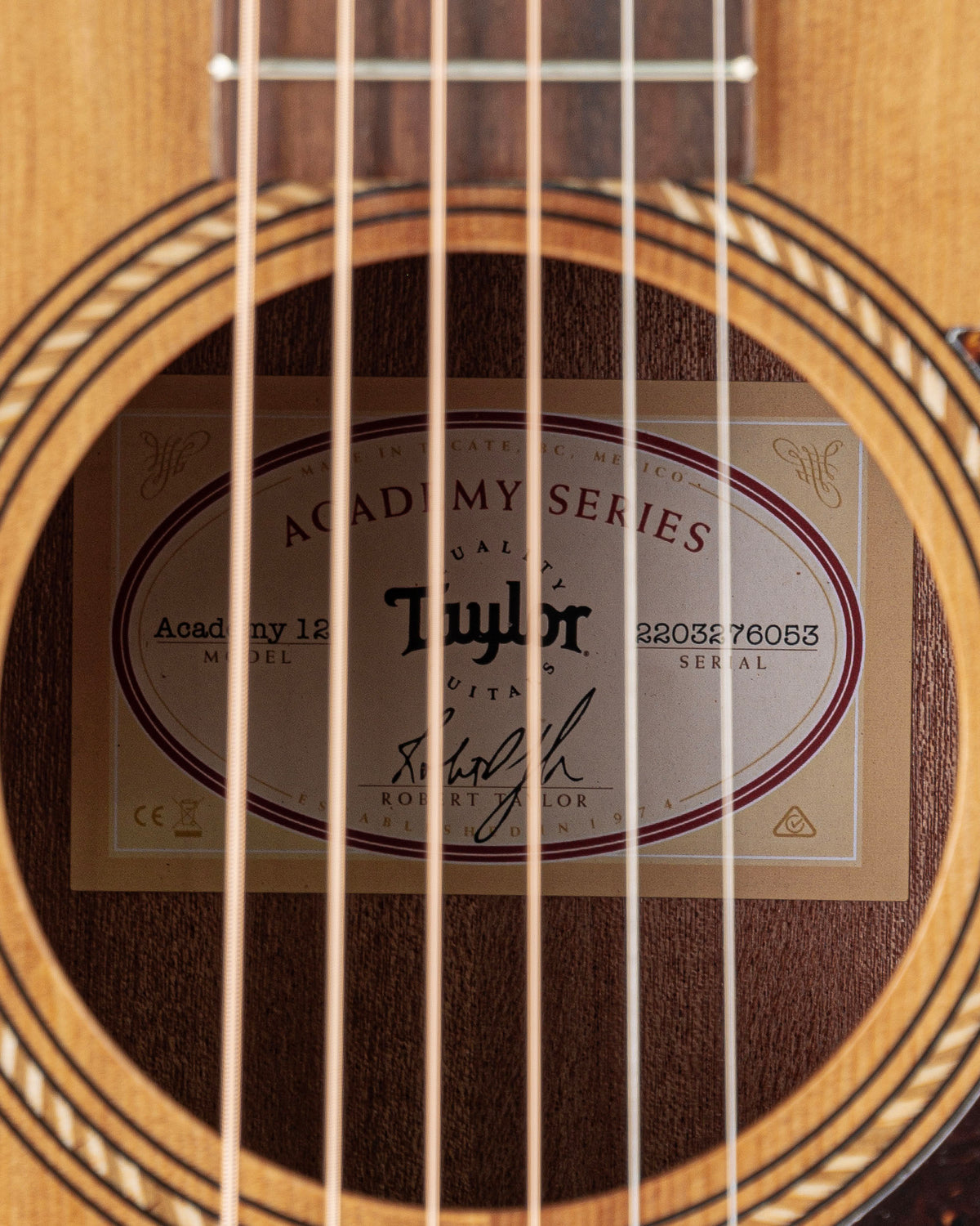 Taylor Academy 12e Grand Auditorium Acoustic Electric Guitar - Natural