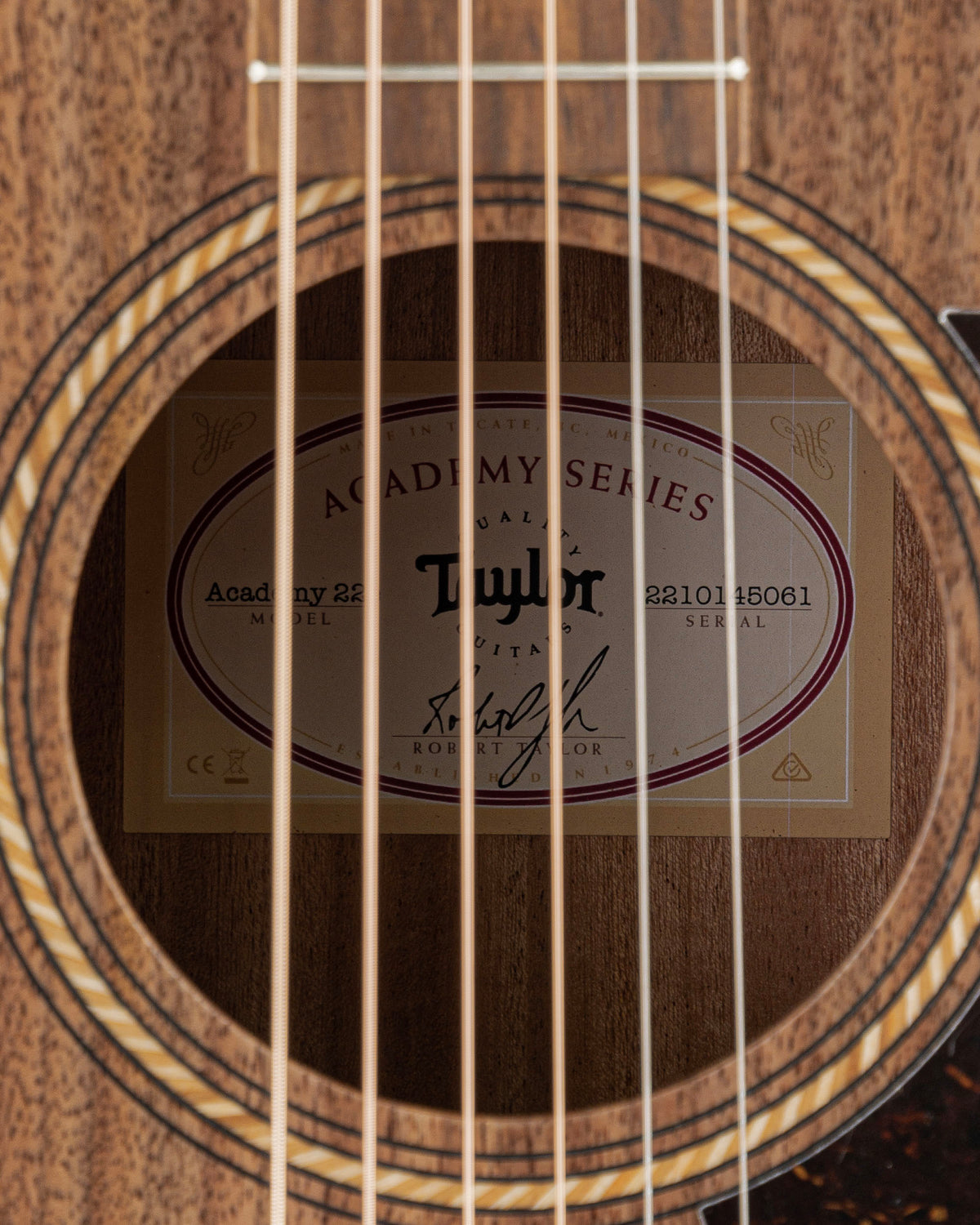 Taylor Academy 22e Grand Concert Acoustic Electric Guitar - Walnut Matte