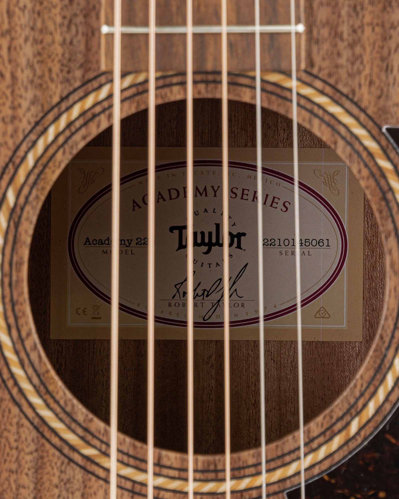 Taylor Academy 22e Grand Concert Acoustic Electric Guitar - Walnut Matte