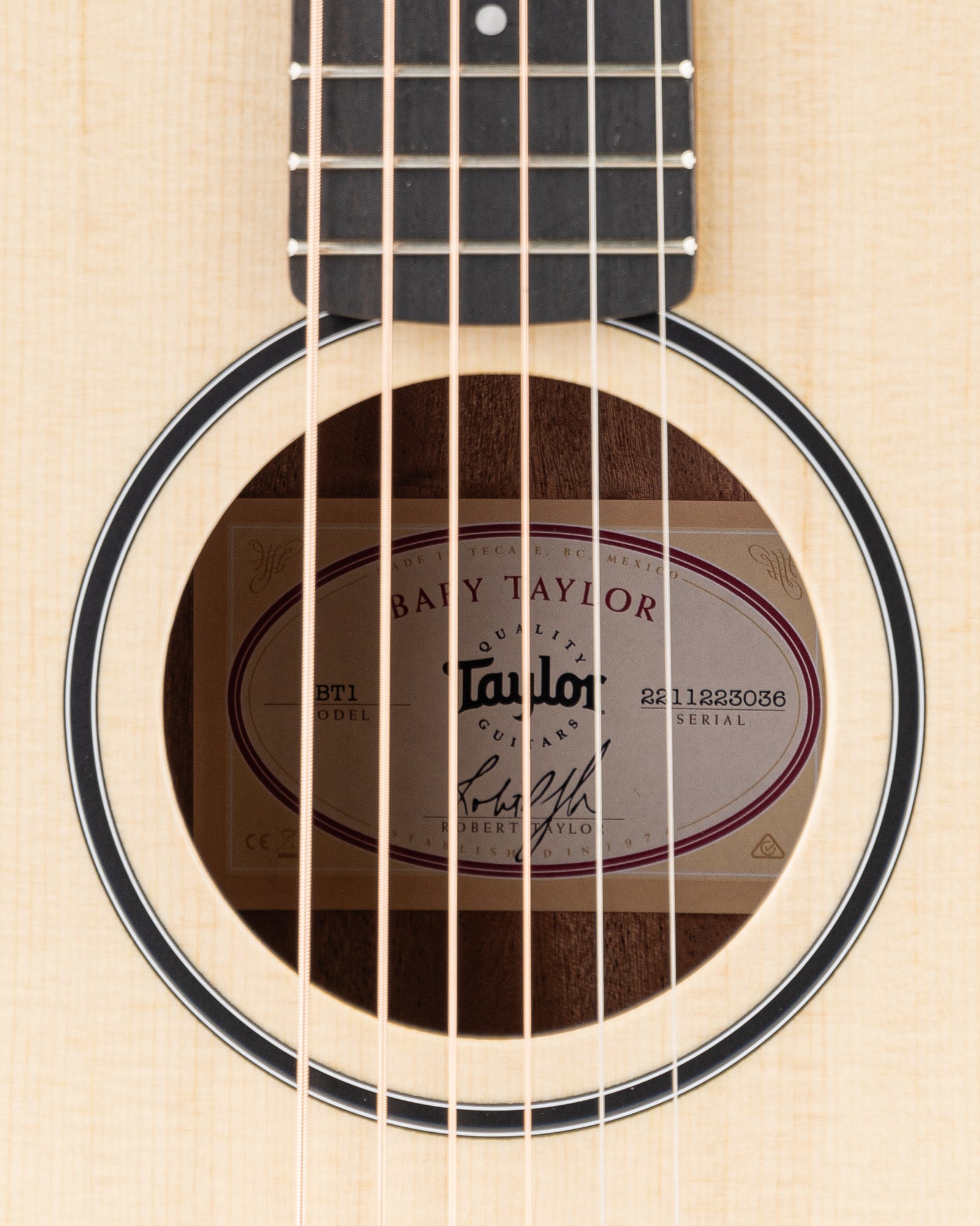 Taylor BT1 Baby Taylor Mini-Acoustic Guitar- Natural W/Bag