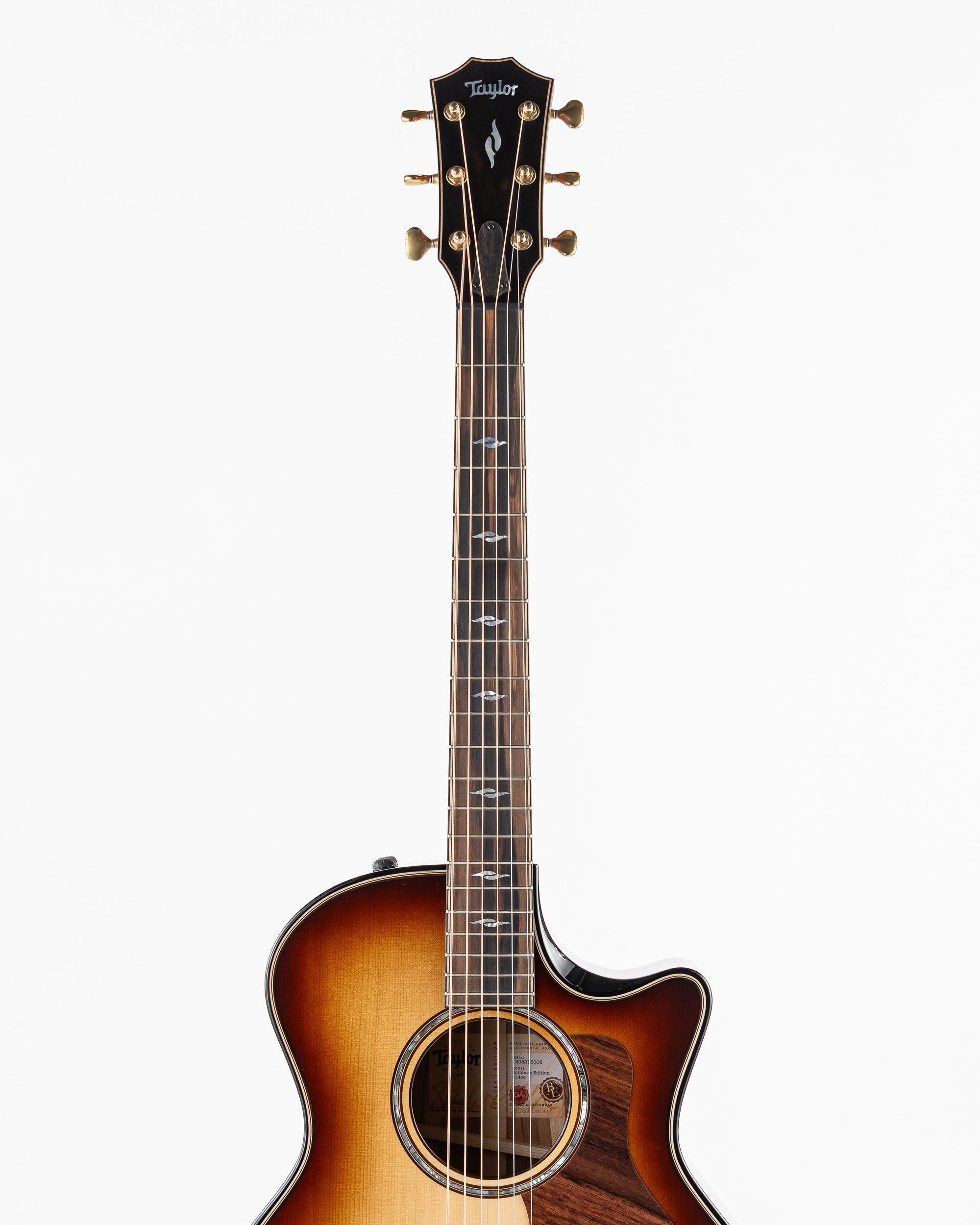 Taylor Builder's Edition 814ce Acoustic Electric Guitar - Shaded Edgeburst
