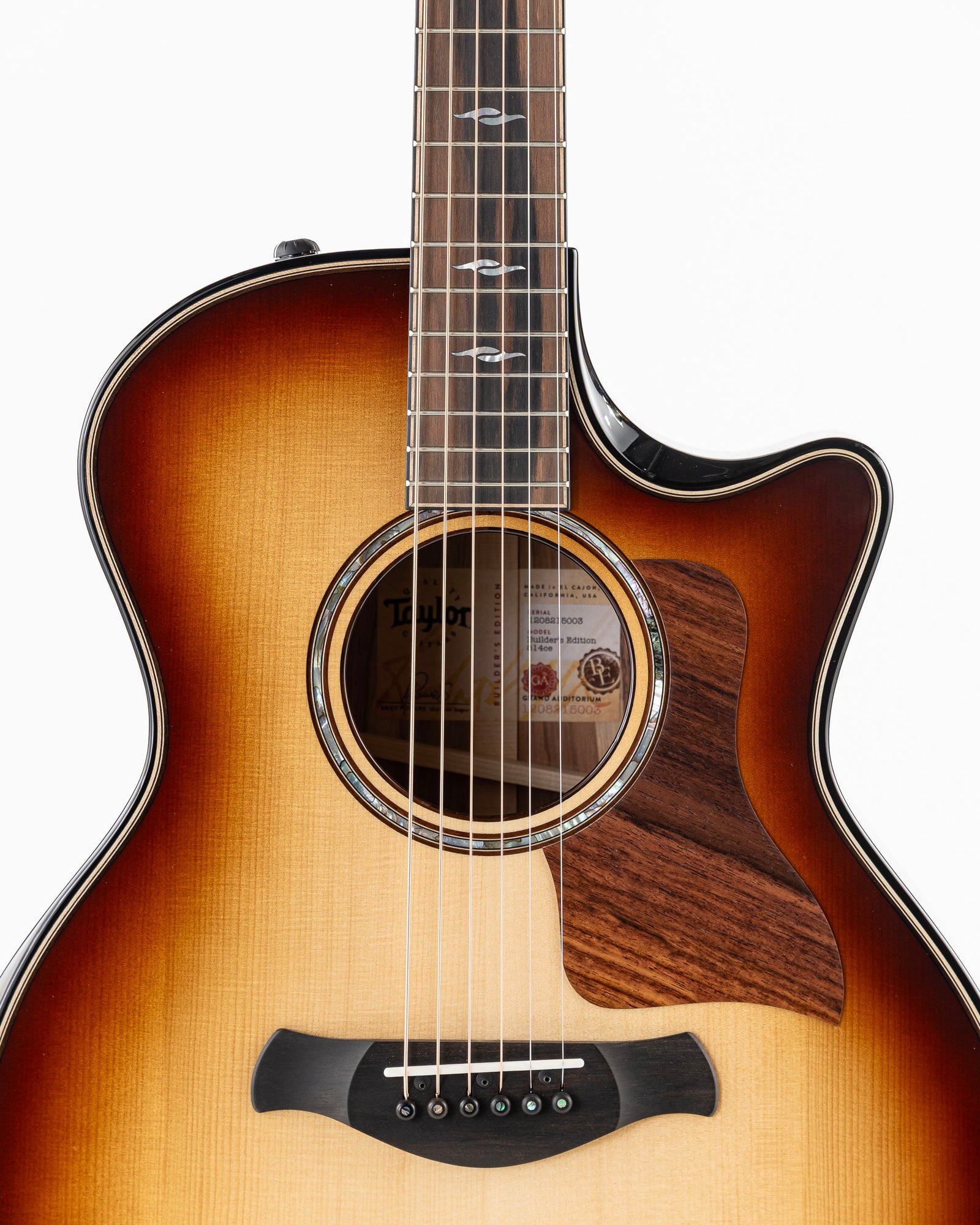 Taylor Builder's Edition 814ce Acoustic Electric Guitar - Shaded Edgeburst