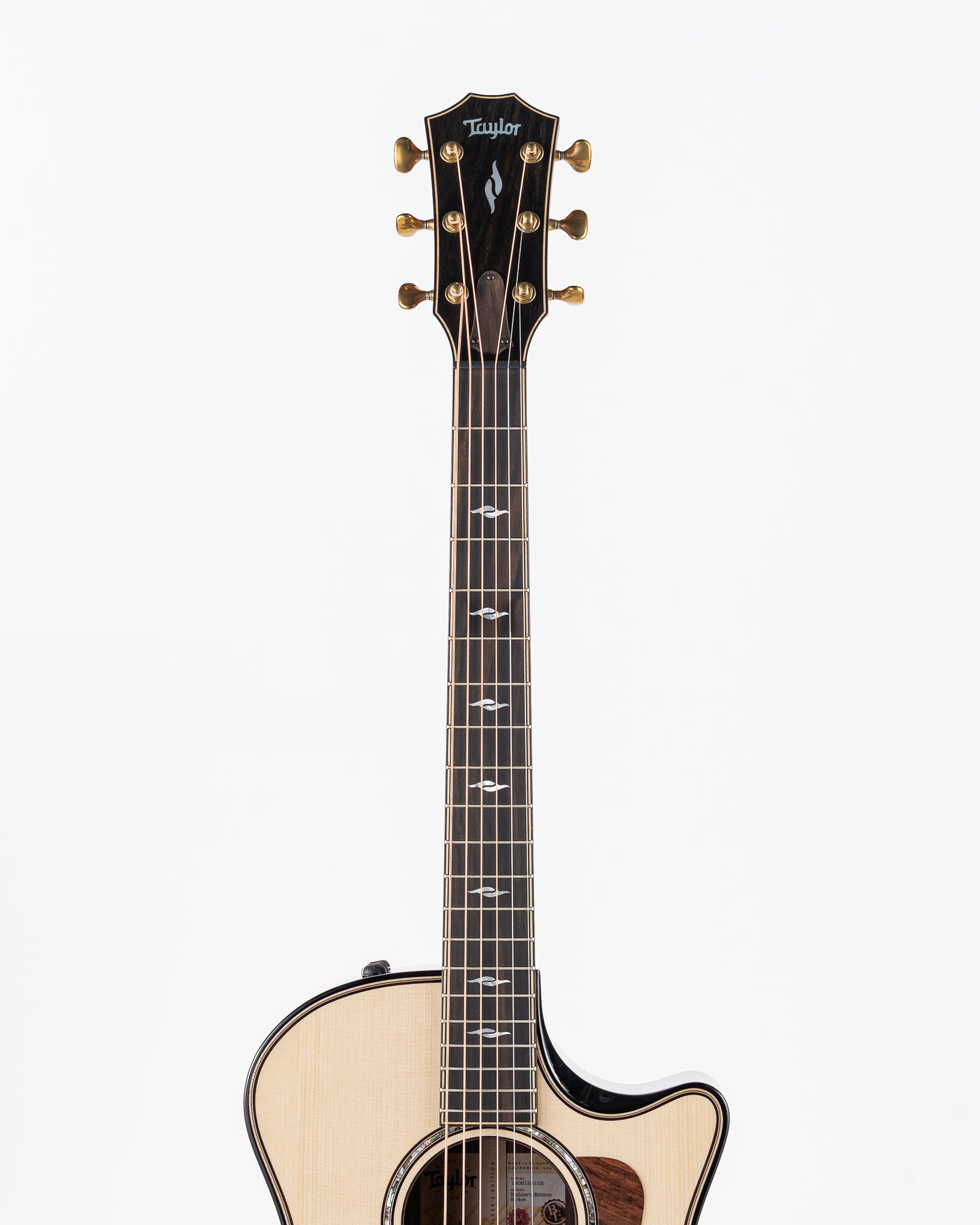 Taylor Builder's Edition 814ce Acoustic Electric Guitar - Natural