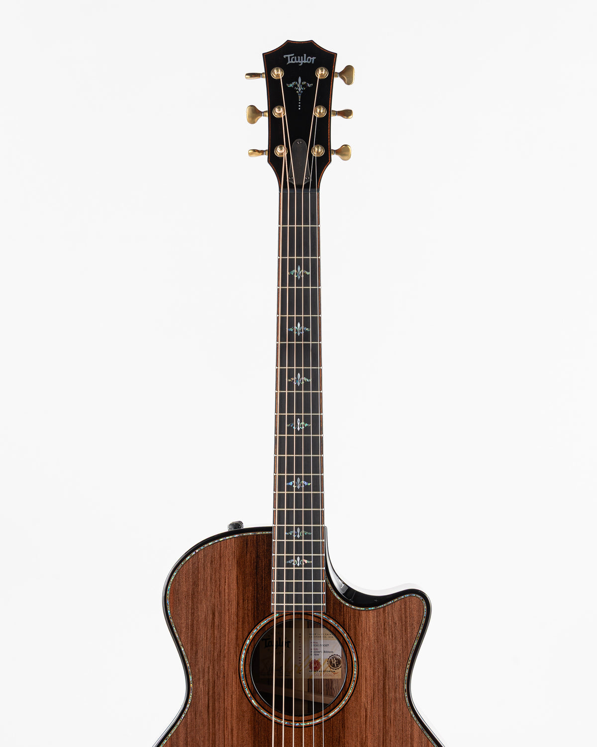 Taylor Builder's Edition 914ce Acoustic Electric Guitar - Sinker Redwood Top