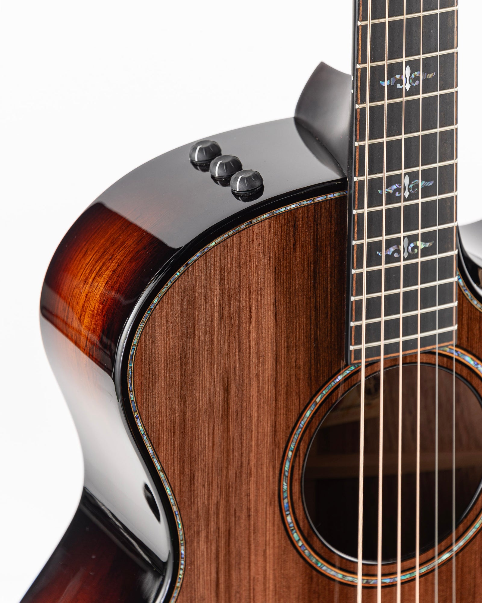 Taylor Builder's Edition 914ce Acoustic Electric Guitar - Sinker Redwood Top