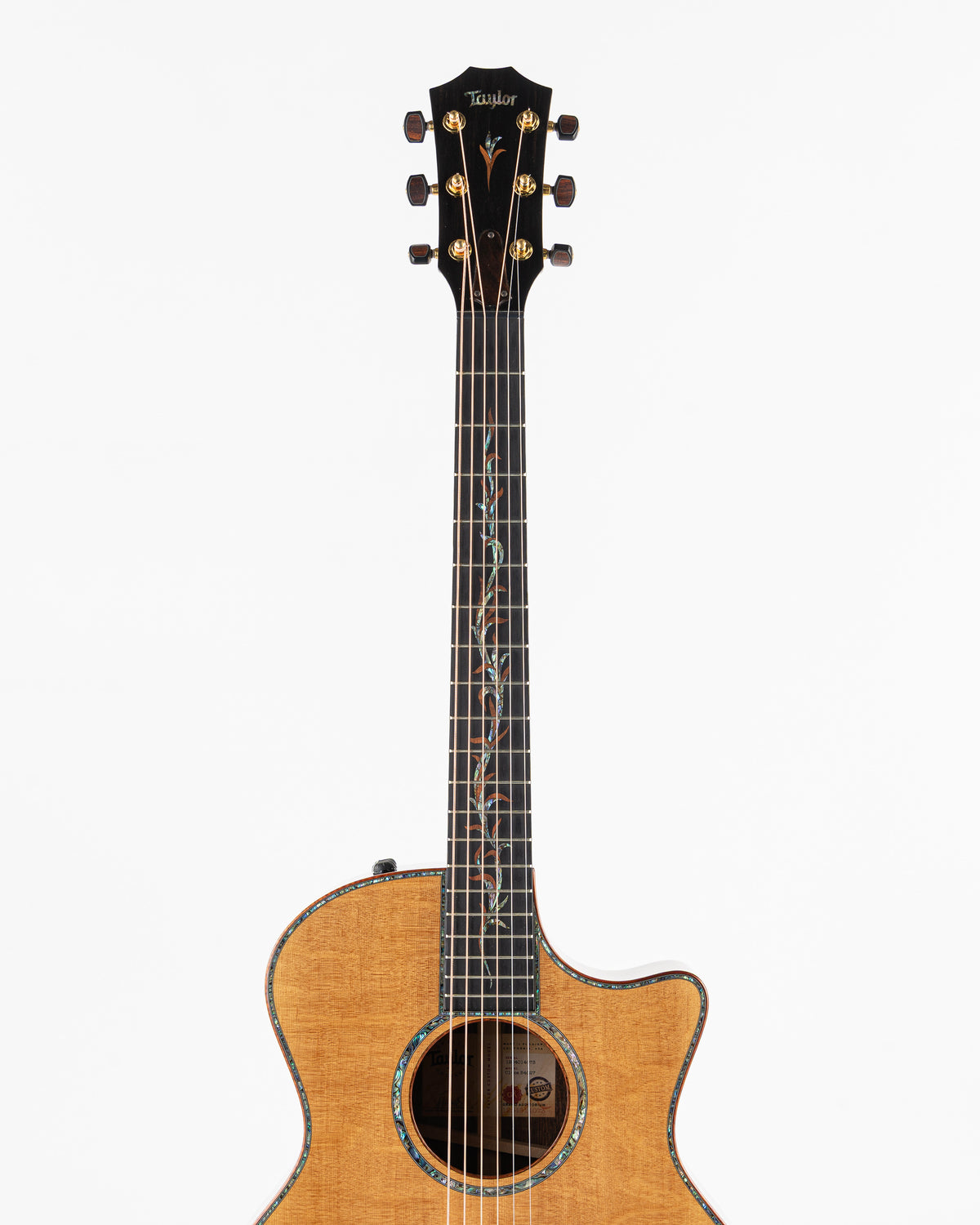 Taylor Catch Custom #27 Limited Edition C14ce B4027 Grand Auditorium Acoustic Electric Guitar - Bearclaw Sitka Spruce