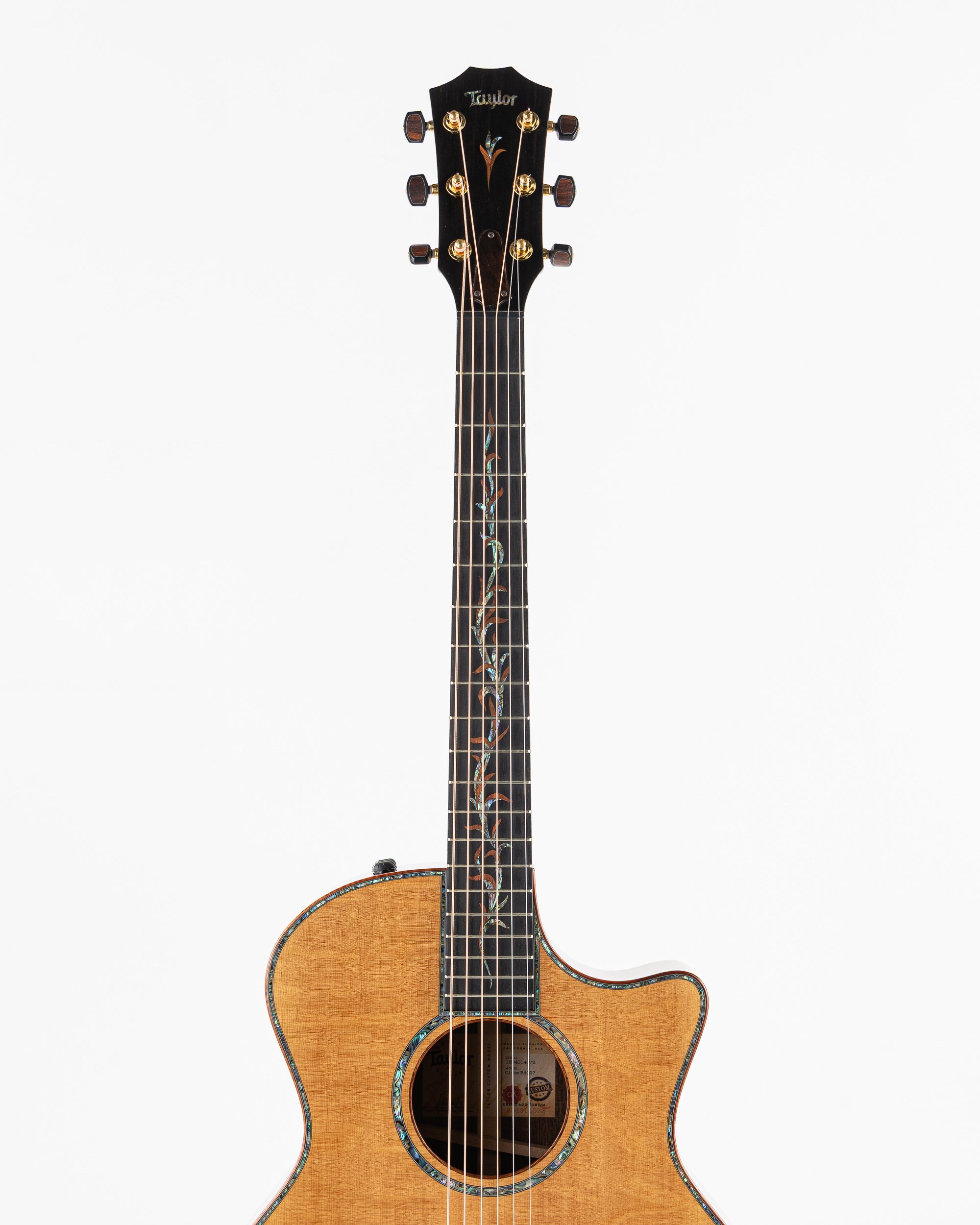 Taylor Catch Custom #27 Limited Edition C14ce B4027 Grand Auditorium Acoustic Electric Guitar - Bearclaw Sitka Spruce