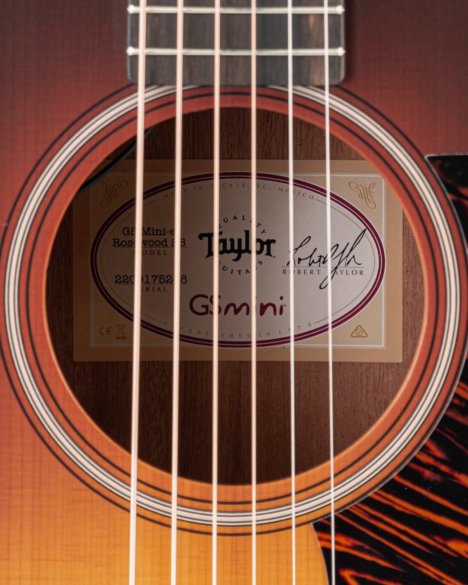 Taylor GS Mini-e Rosewood SB Acoustic Electric Guitar - Sunburst