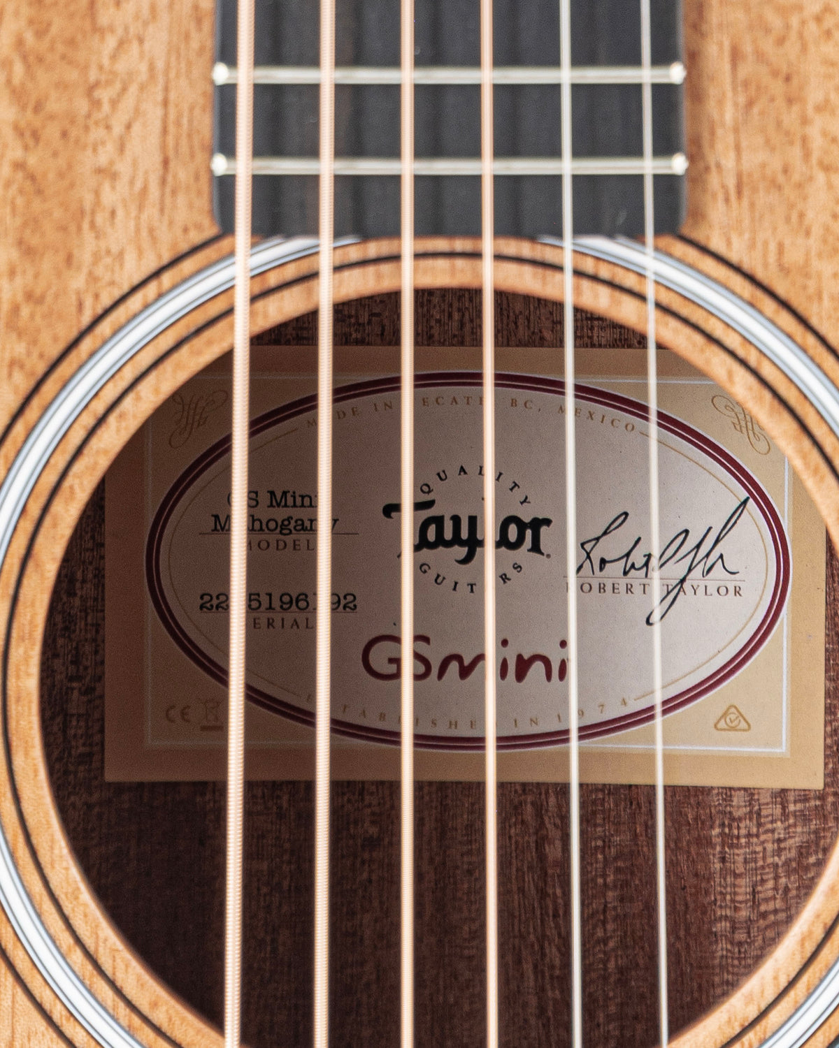 Taylor GS Mini Mahogany Acoustic Guitar - Natural