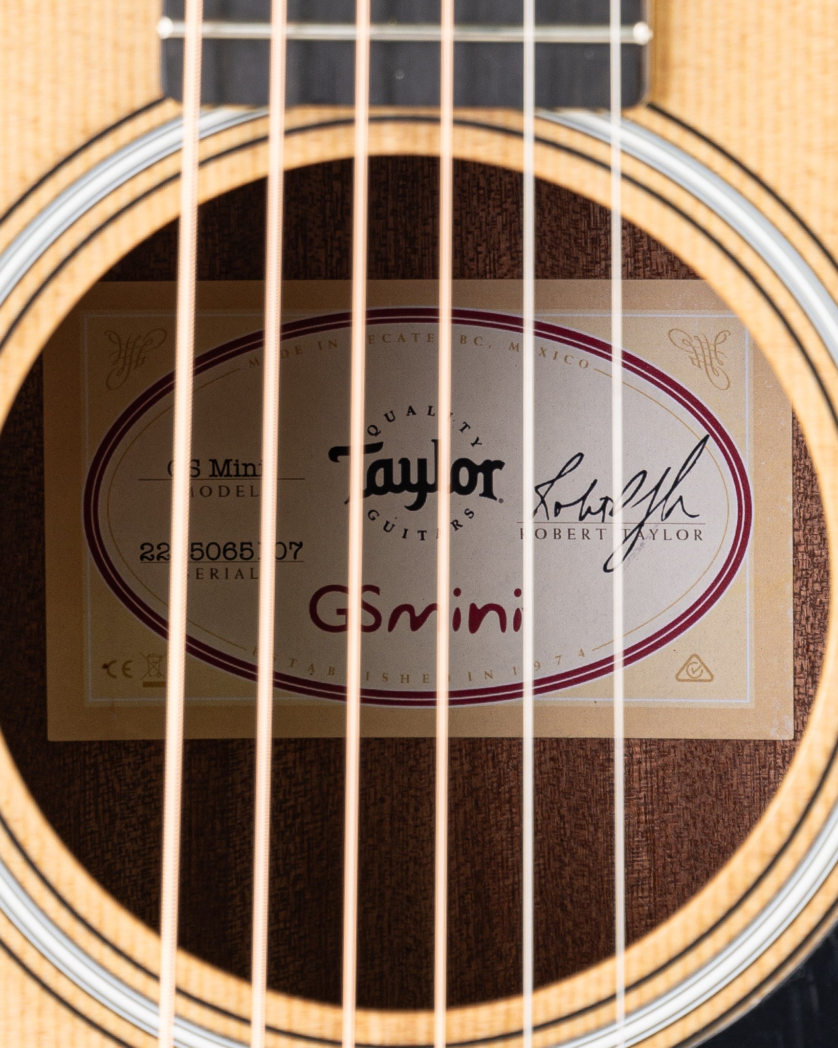 Taylor GS Mini Sapele Acoustic Guitar - Natural