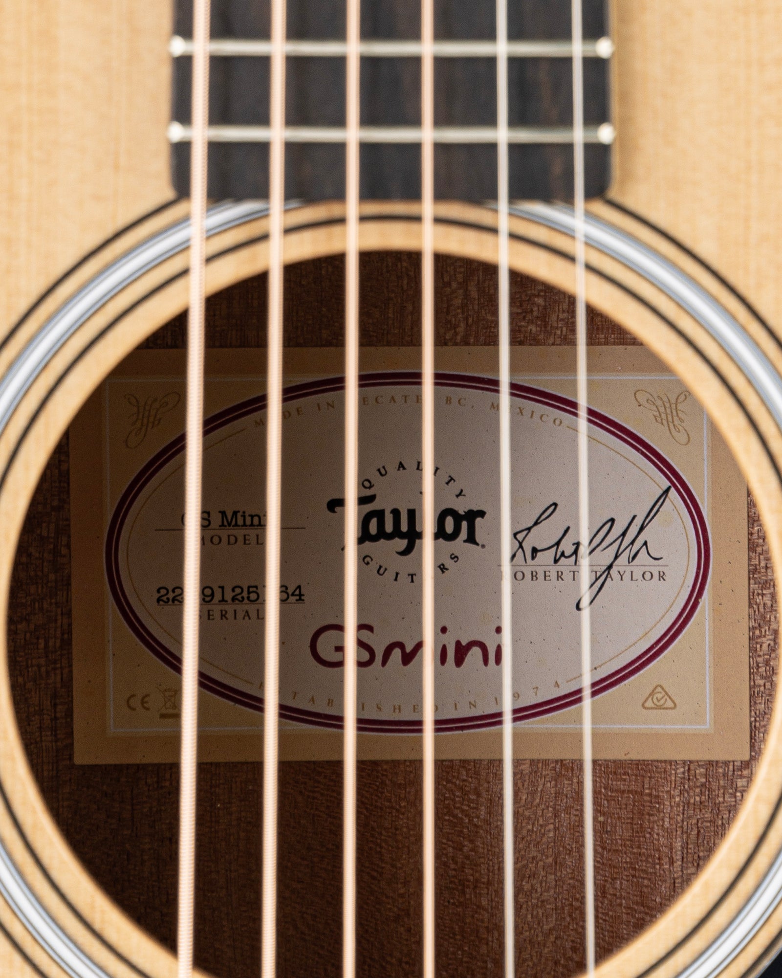 Taylor GS Mini Sapele Acoustic Guitar - Natural