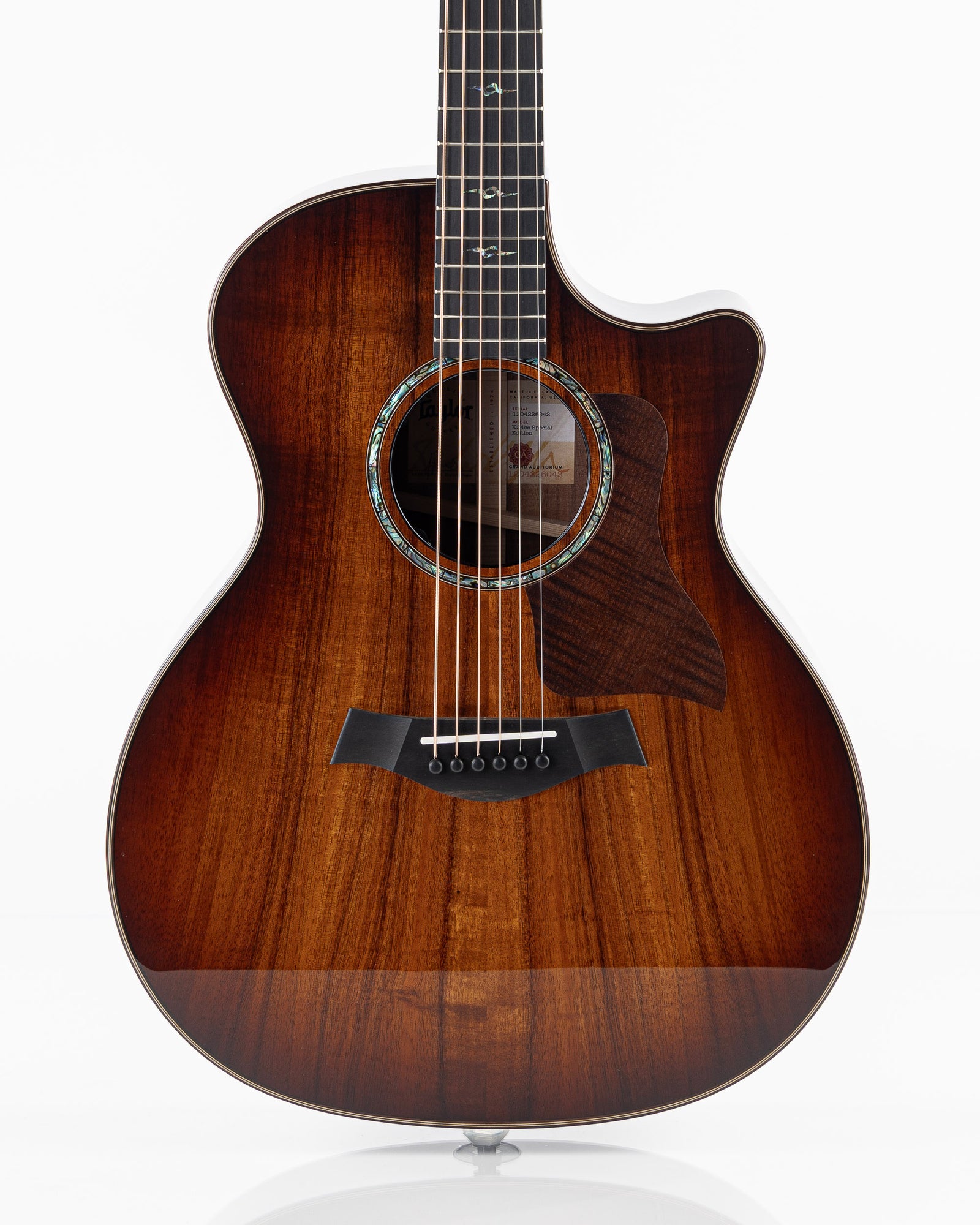 Taylor Next Generation K24ce Special Edition Grand Auditorium Acoustic Electric Guitar - Shaded Edgeburst