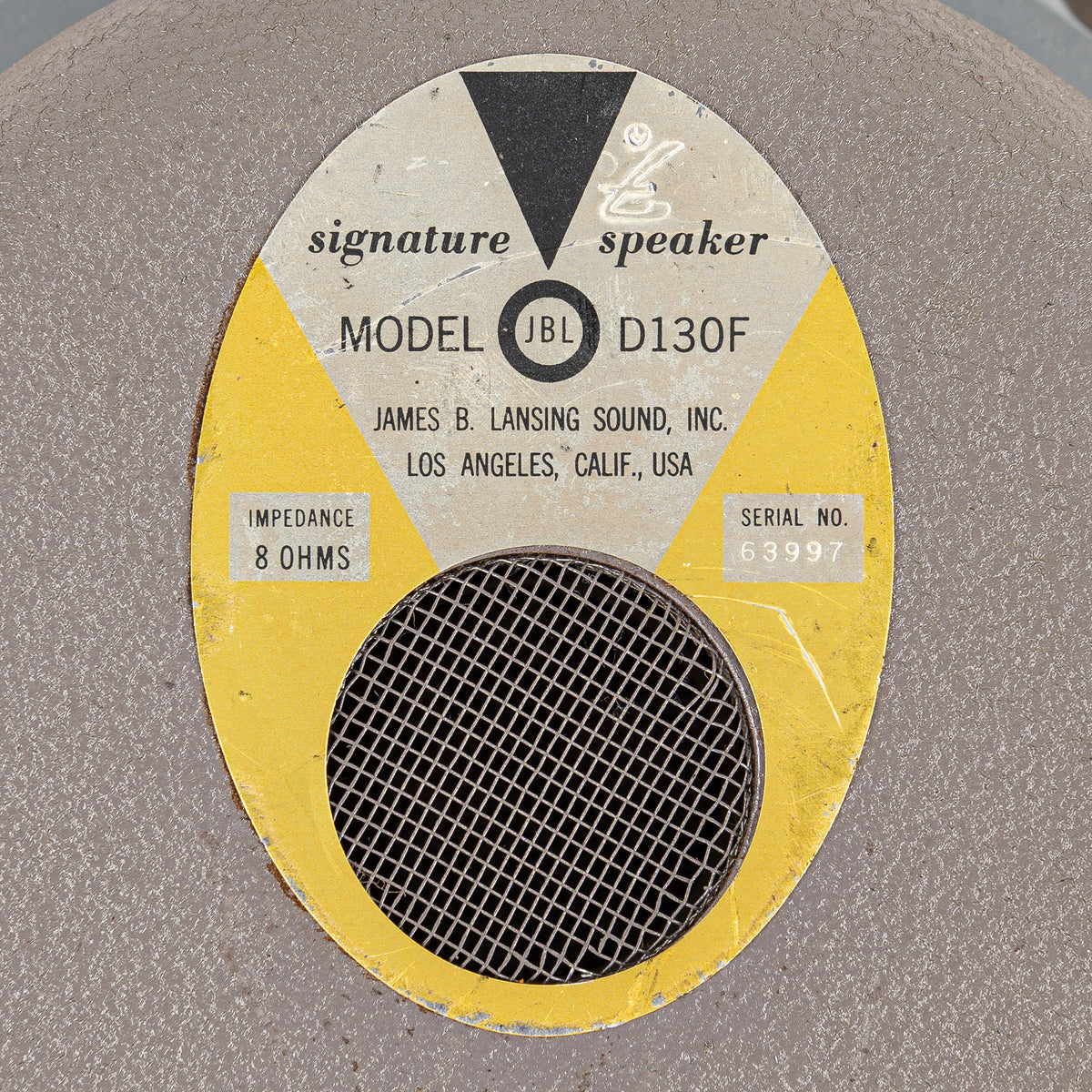 USED 1960's JBL Signature D130F 15 Inch Speaker